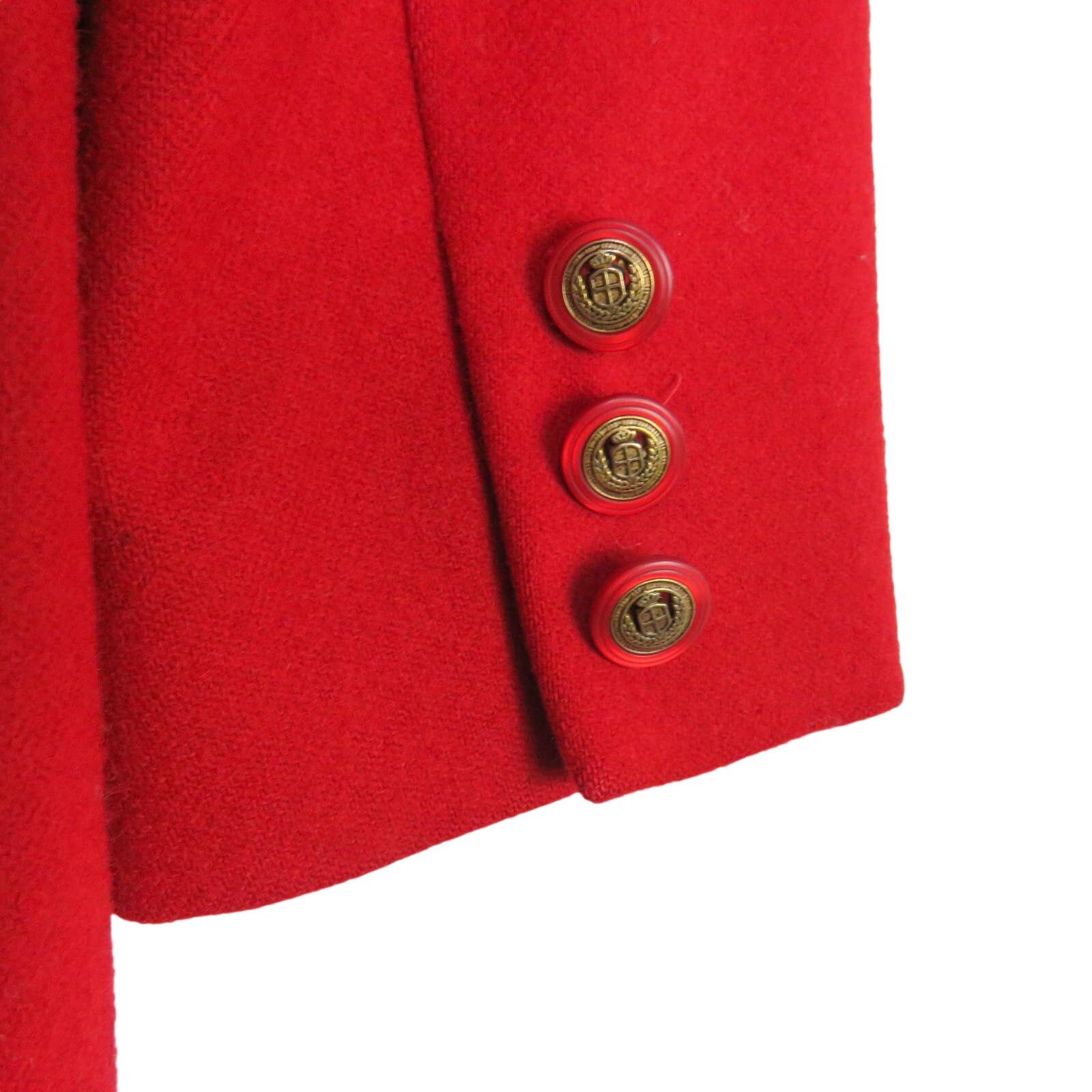 Pendleton Vintage Pendleton Red Blazer Jacket Gold Buttons Size Medium Size M / US 6-8 / IT 42-44 - 7 Thumbnail