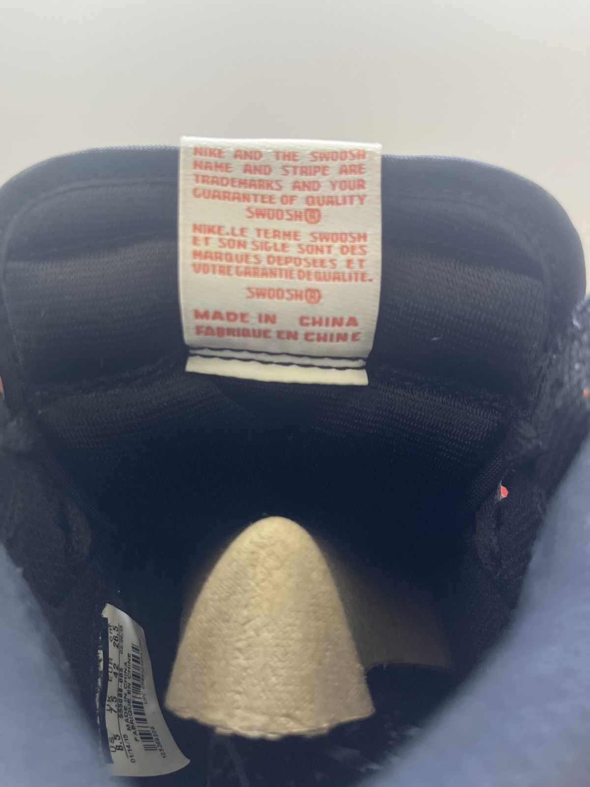 Jordan Brand Jordan Air Jordan 1 Retro High OG Shattered Backboard 2015 Size US 8.5 / EU 41-42 - 8 Thumbnail