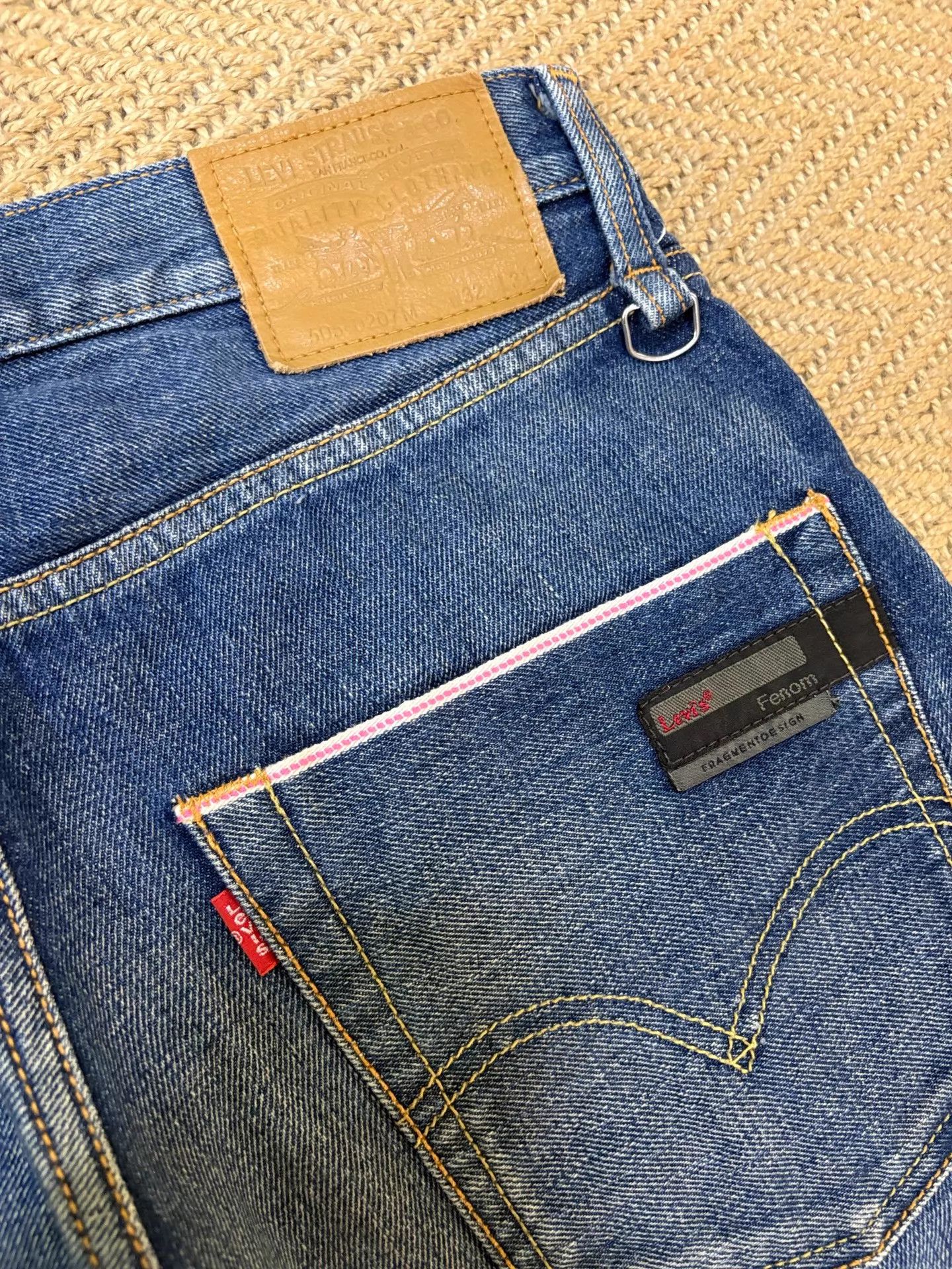 Levi's Levi's Fenom Lightning Bolt Heavy Washed 505 Jeans W32 Size US 32 / EU 48 - 7 Thumbnail