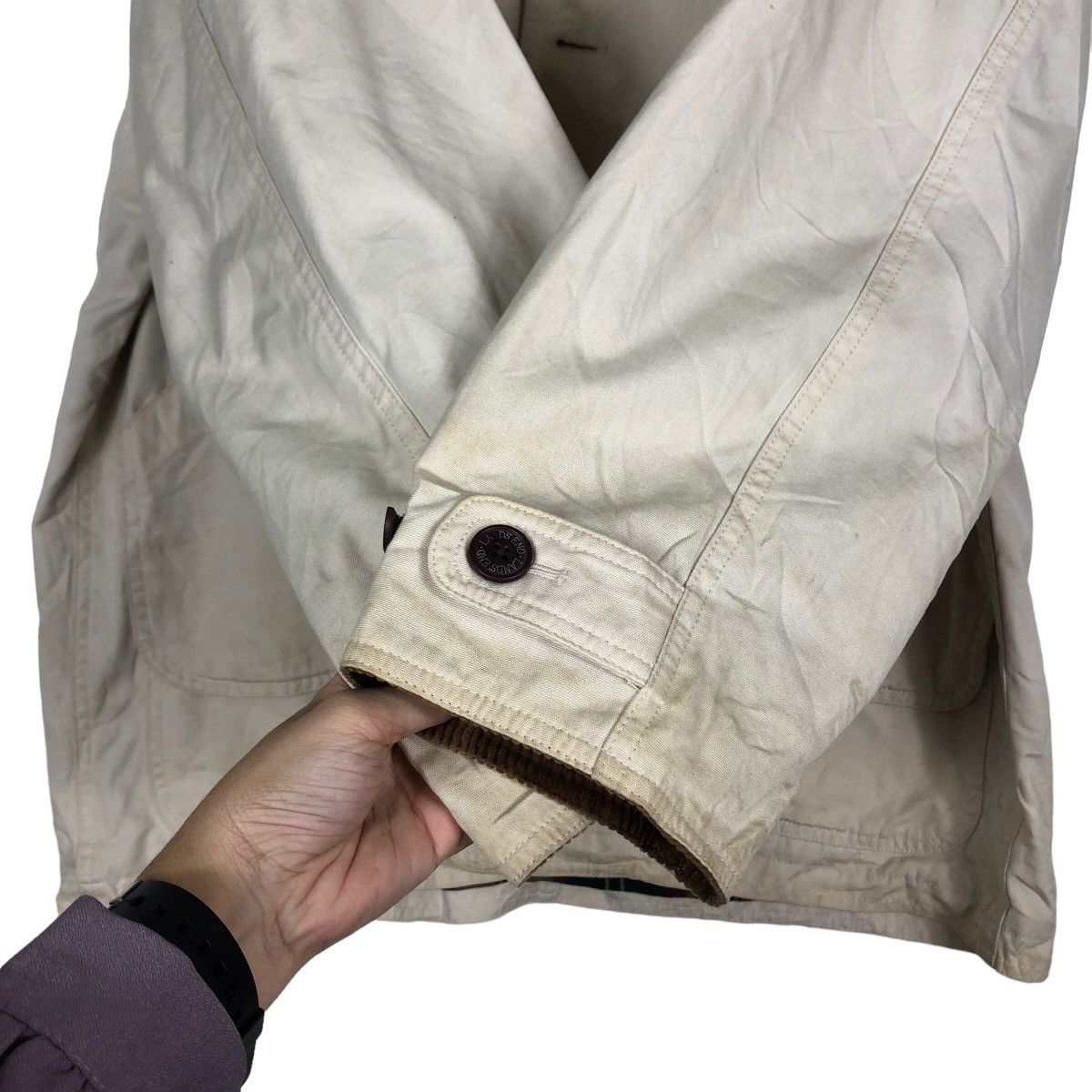 Japanese Brand 🔥Vtg Chore Jacket Work Lands’End Japan Blanket Lining Size US M / EU 48-50 / 2 - 15 Thumbnail