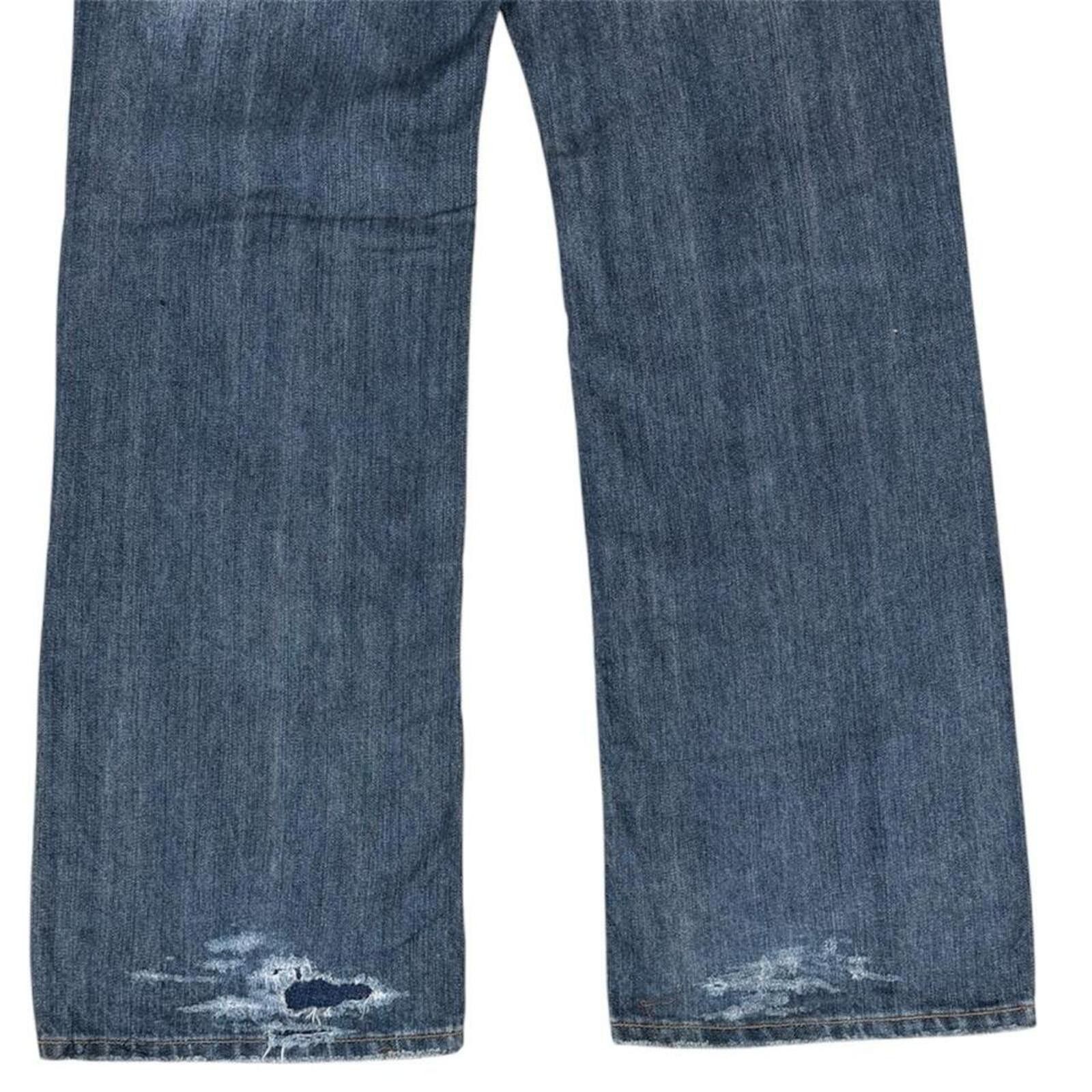 Other Y2K Take Two leather work bootcut style denim jeans Size US 31 - 6 Thumbnail