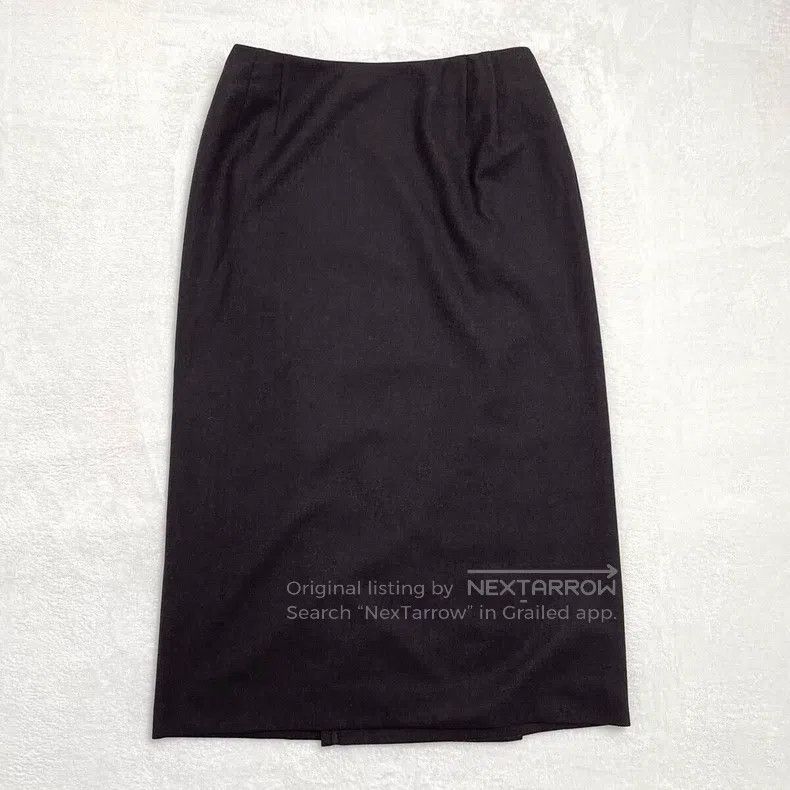 Hermes Wool long skirt