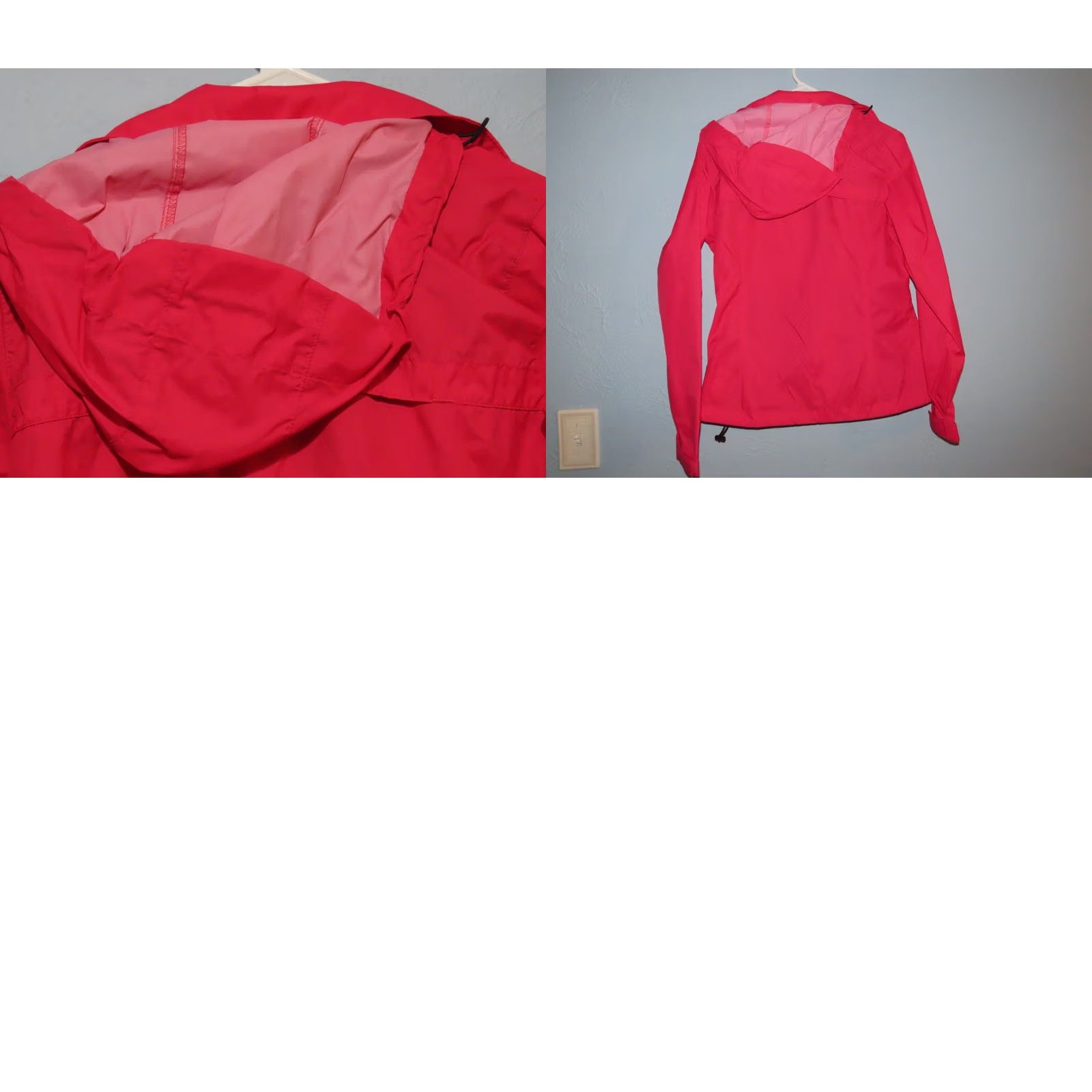 Pinko Columbia Womens M Pink Switchback II Packable Hooded Windbreaker Zip Pockets Water Resistant Jacket Size M / US 6-8 / IT 42-44 - 8 Thumbnail
