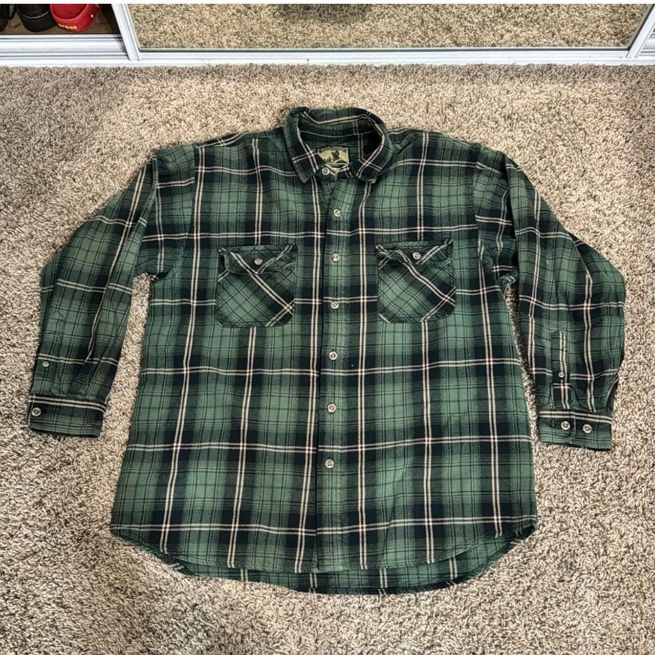 Field & Stream × Vintage Vintage Thick Flannel Size US XL / EU 56 / 4 - 1 Thumbnail