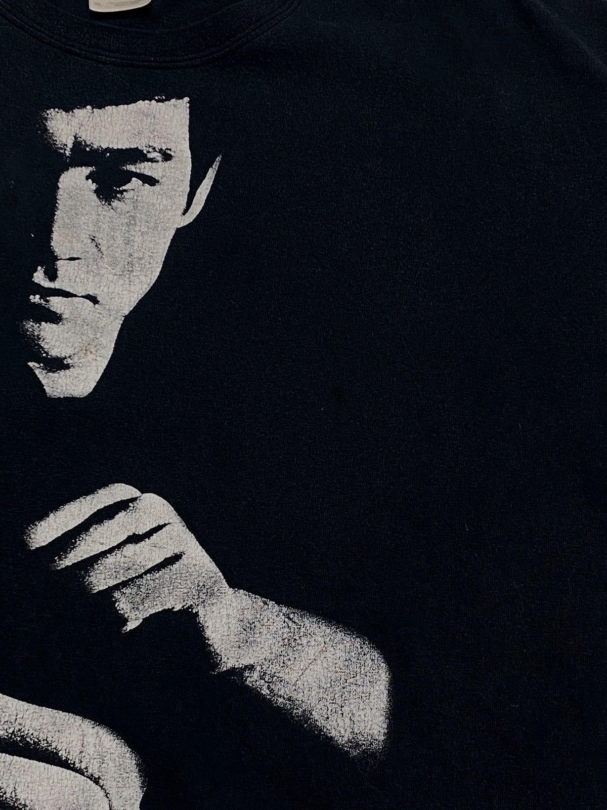 Vintage Vintage BRUCE LEE Big Logo Print Tee Shirt Movie Size US XL / EU 56 / 4 - 7 Thumbnail