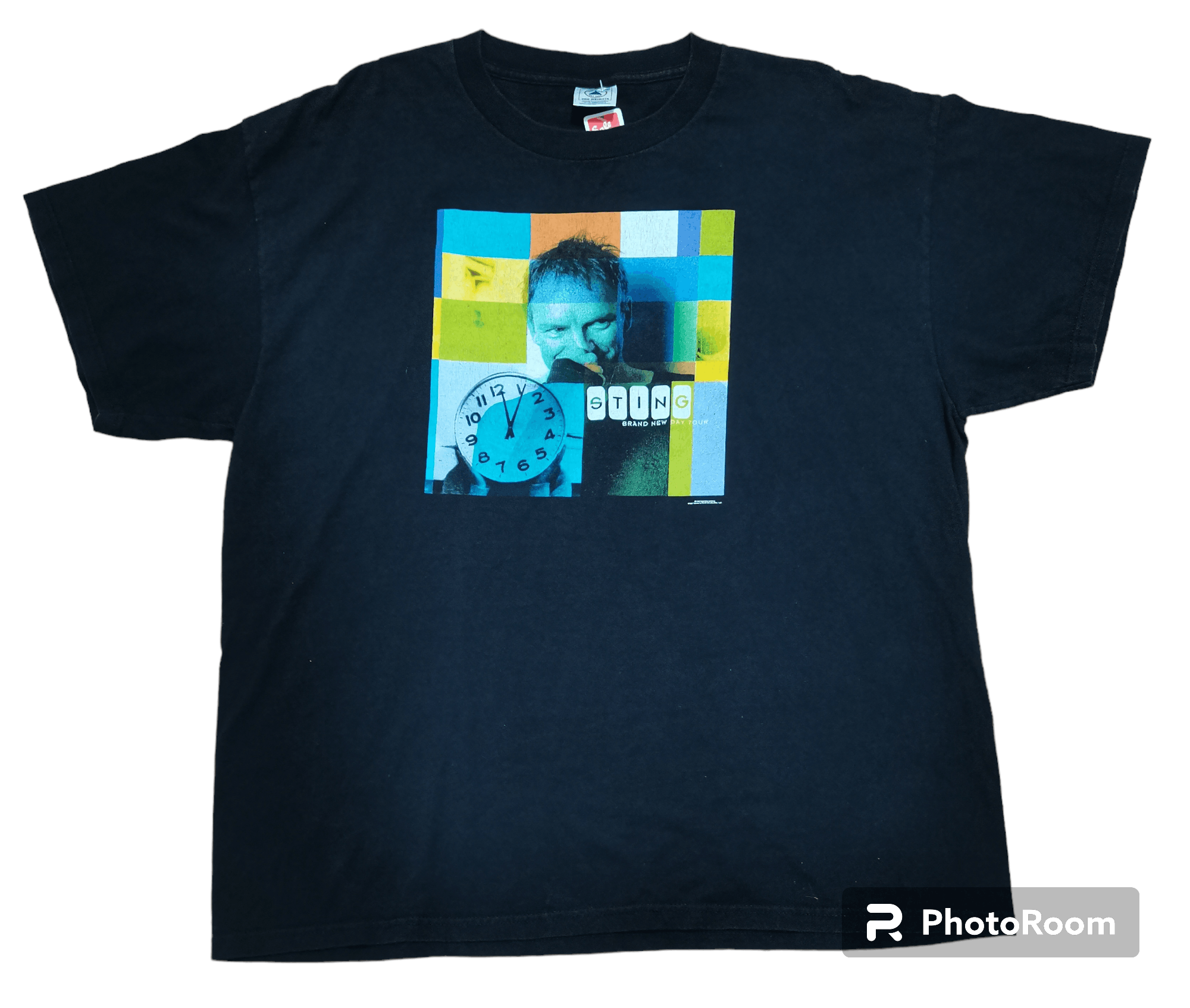 Sting × Vintage VINTAGE STING BRAND NEW DAY TOUR ©1993 Size US XL / EU 56 / 4 - 1 Thumbnail