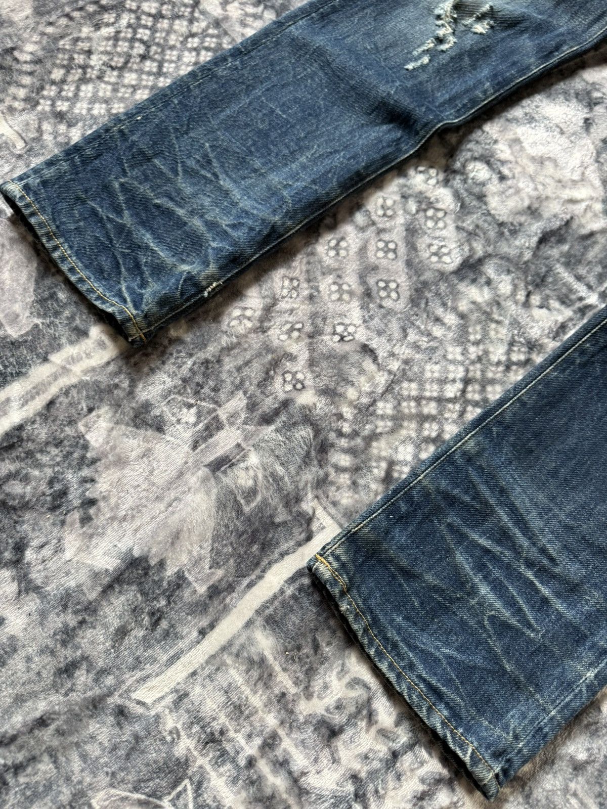G-Star G Star Raw Distressed Radar Slim Stacked Jeans Size US 28 / EU 44 - 5 Thumbnail