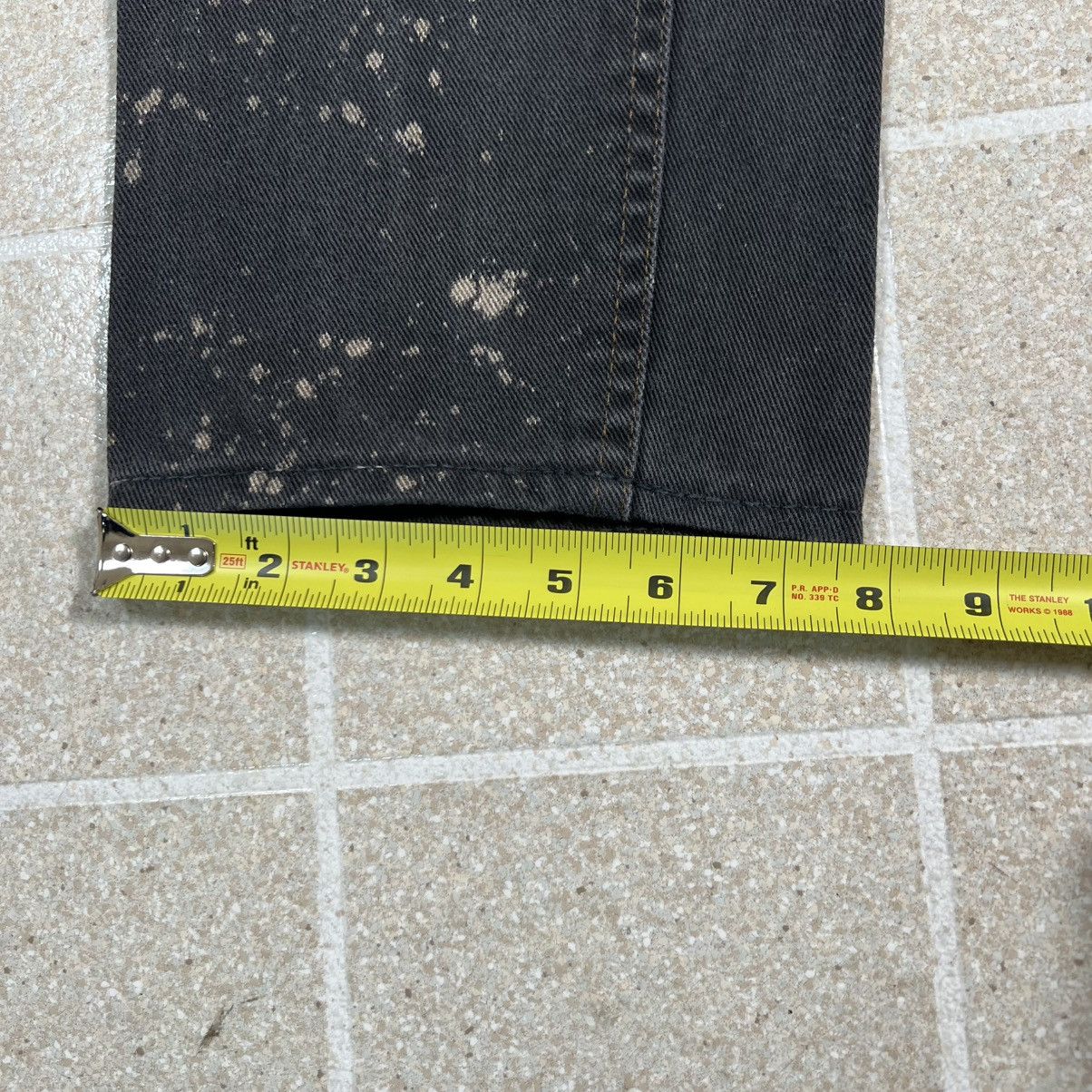 Levi's Vtg 80s Levi’s 505 Jeans Black Denim USA Made Black Tab Size US 29 - 12 Thumbnail