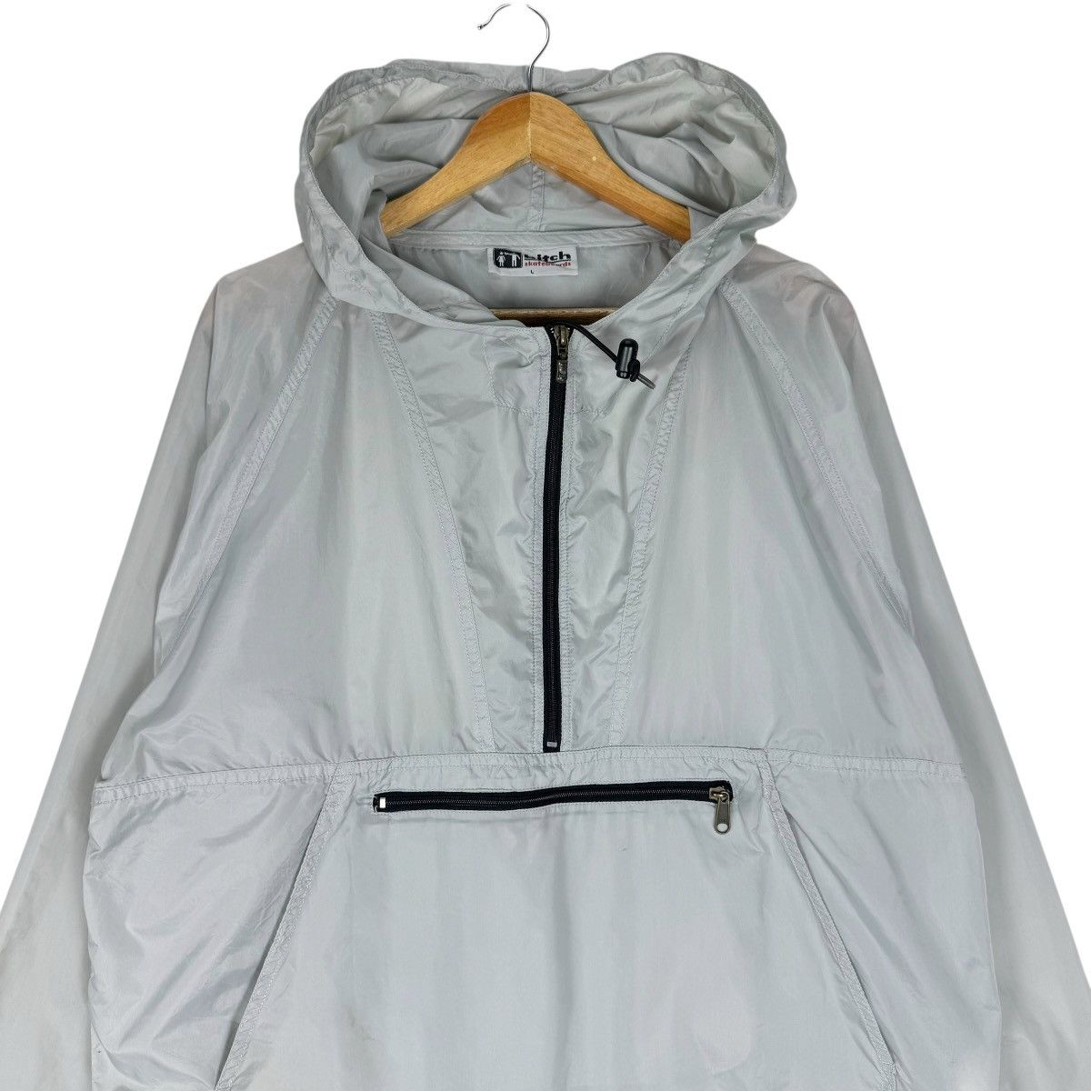 Public Housing Skate Team ☀️BITCH SKATEBOARD HOODIE ANORAK LIGHT JACKET LIKE BONES Size US L / EU 52-54 / 3 - 3 Thumbnail