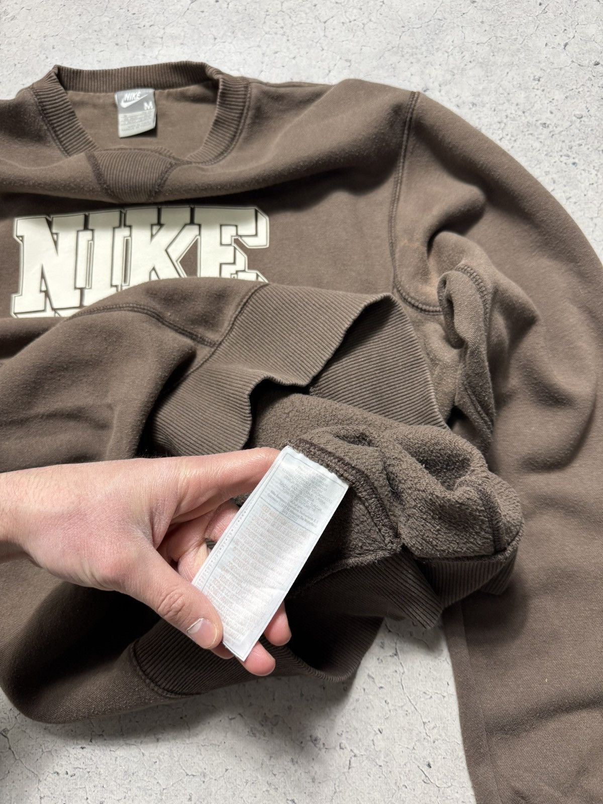 Nike Nike 1972 Brown Vintage Sweatshirt Size M Size US M / EU 48-50 / 2 - 7 Thumbnail