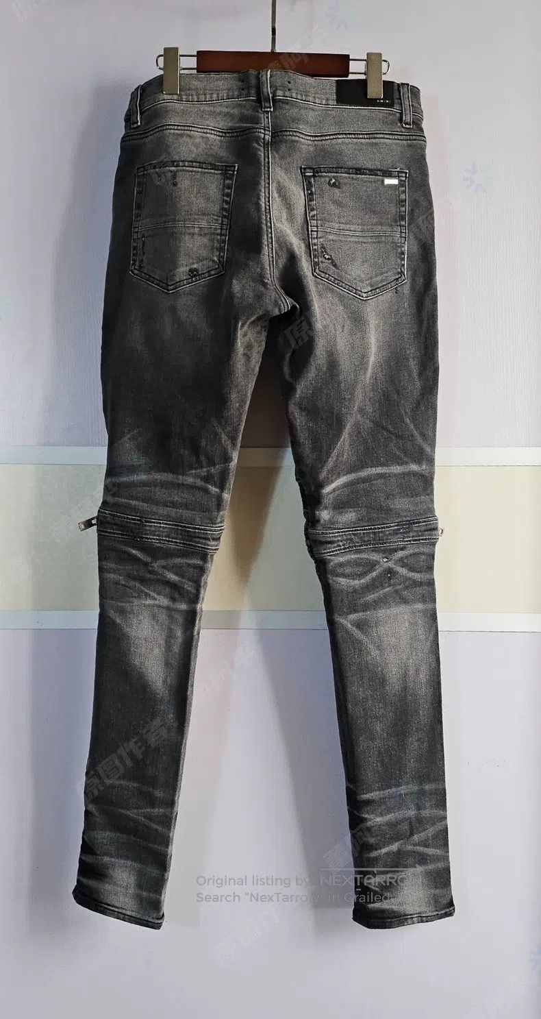 Amiri Amiri Motorcycle Jeans Size US 33 - 3 Thumbnail