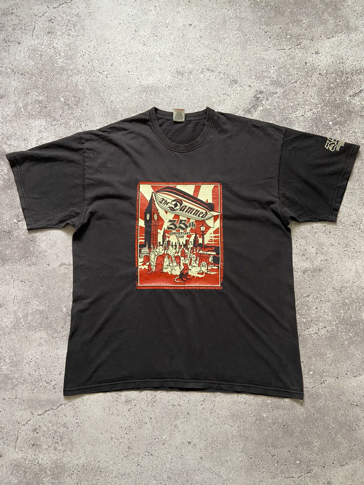 Band Tees The Damned Anniversary Tour Tee Vintage Rock Punk Size US XL / EU 56 / 4 - 1 Thumbnail
