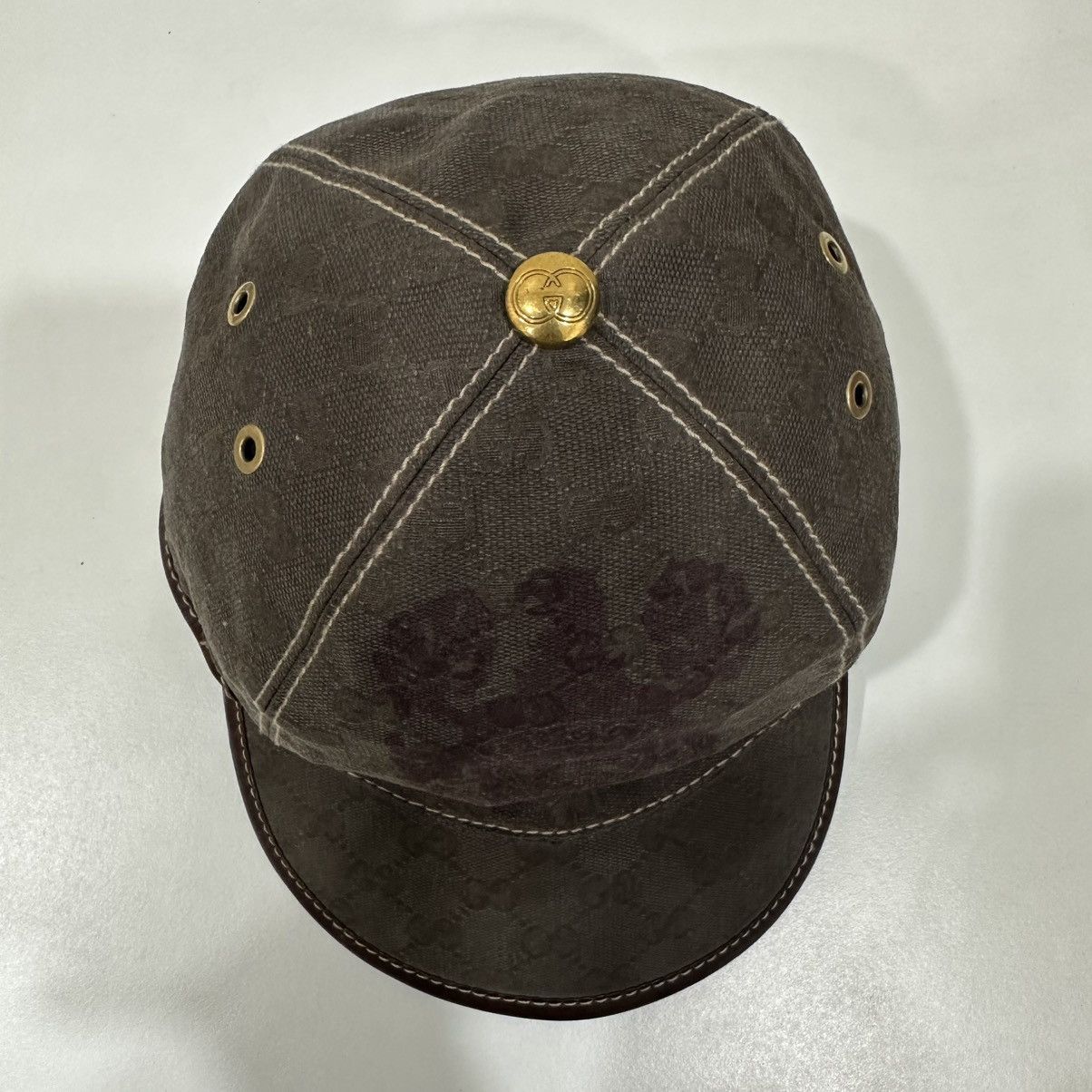 Gucci ‼️YES‼️ GUCCI BIG LOGO GG MONOGRAM CAP Size ONE SIZE - 6 Thumbnail