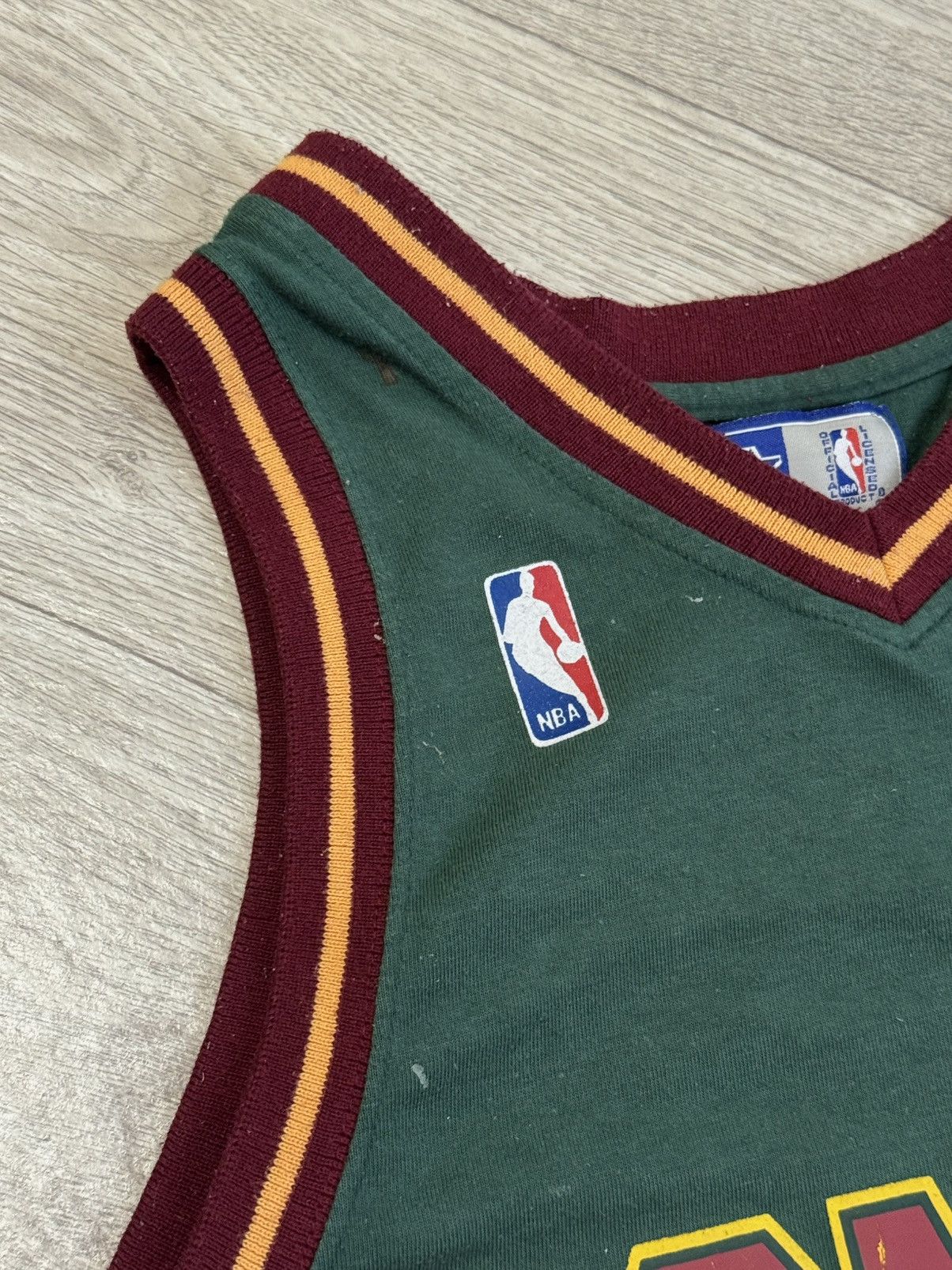 Vintage Vintage Starter Shawn Kemp 40 Seattle SuperSonics NBA Jersey Size US XL / EU 56 / 4 - 3 Thumbnail