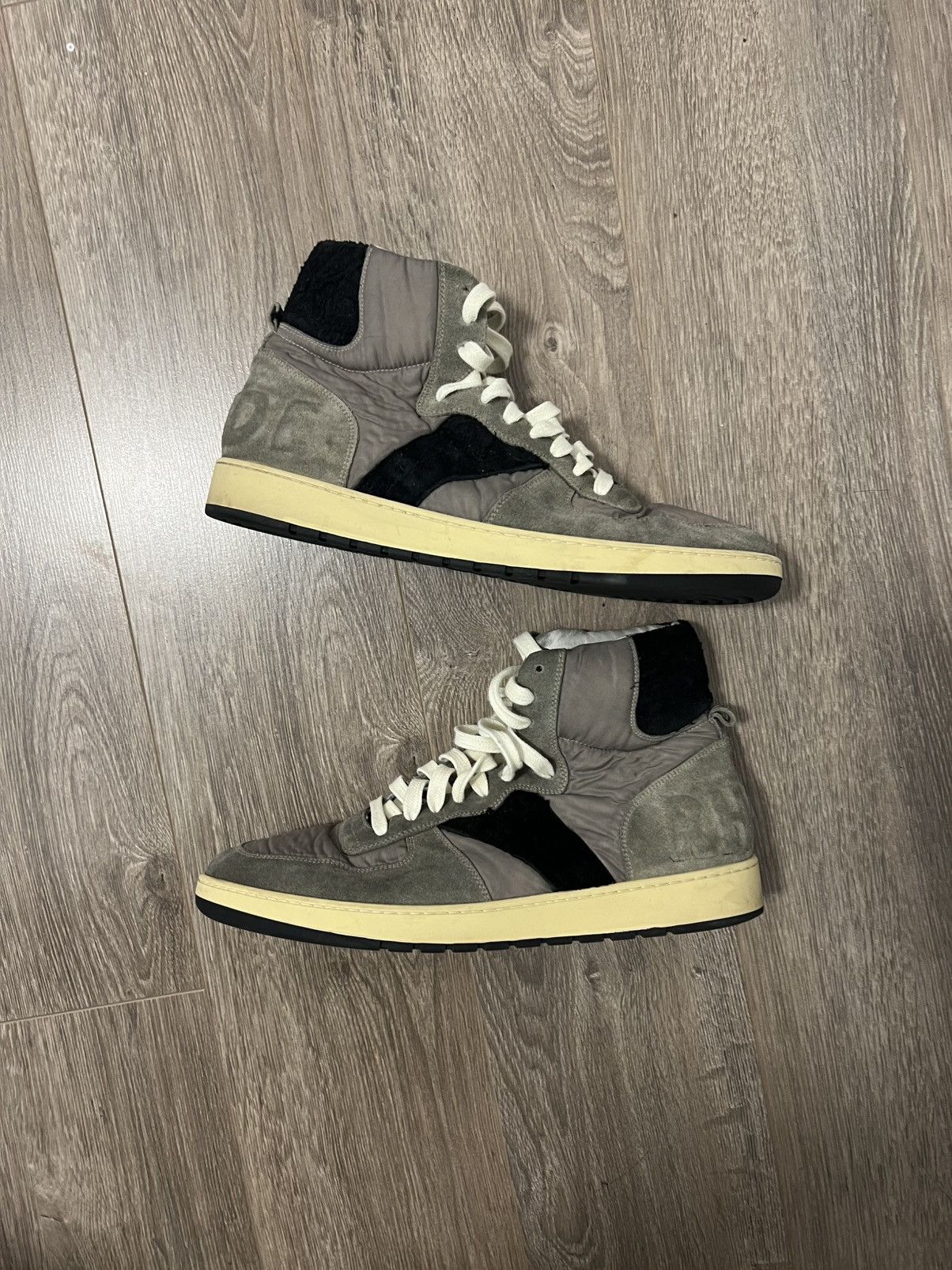 Rhude Rhude Rhecess High Top Sneaker Size US 12 / EU 45 - 7 Thumbnail