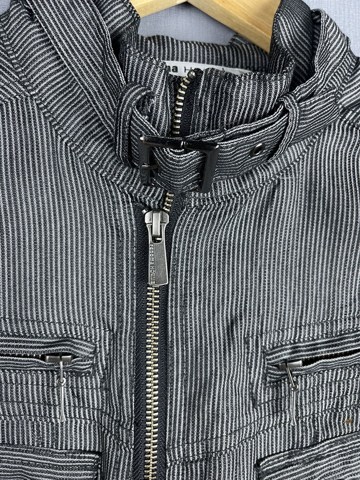 Renoma 🔥RENOMA HOMME Multipocket Harringbone Stripes Jacket Size US M / EU 48-50 / 2 - 11 Thumbnail