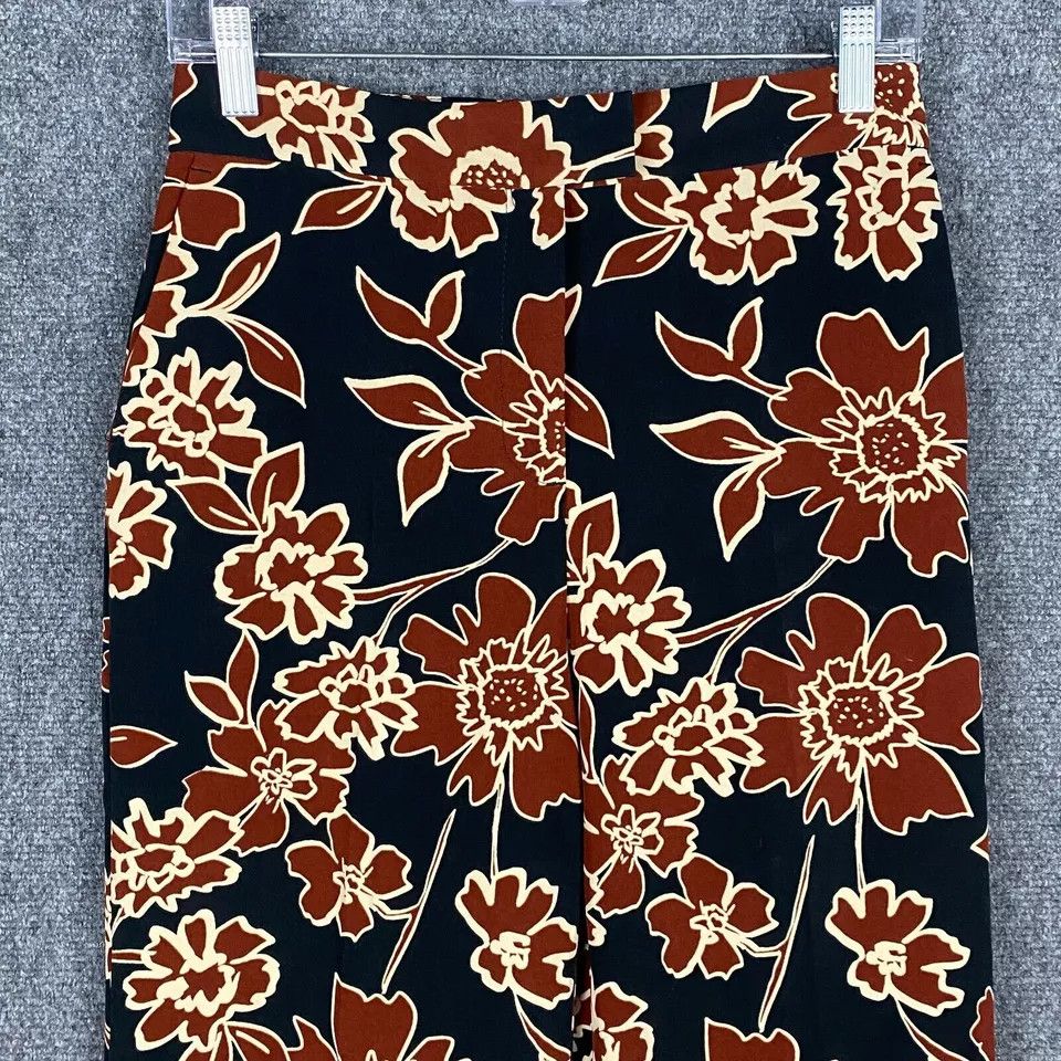 Zara Zara Basic Pants Women's Size XS Hawaiian Hook & Eye Adults Size 28" / US 6 / IT 42 - 2 Thumbnail
