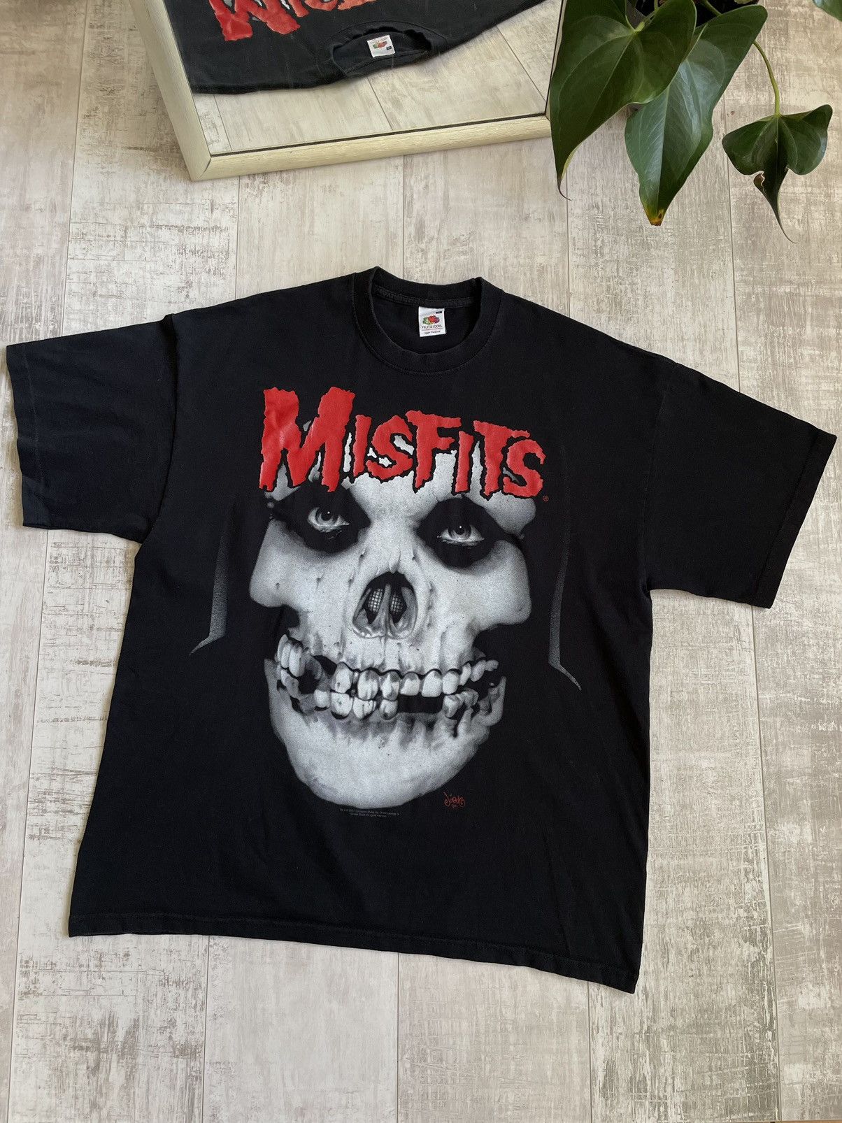 Band Tees Vintage Misfits 2001 T-Shirt Tour Wild Oats RARE Size US XL / EU 56 / 4 - 1 Thumbnail