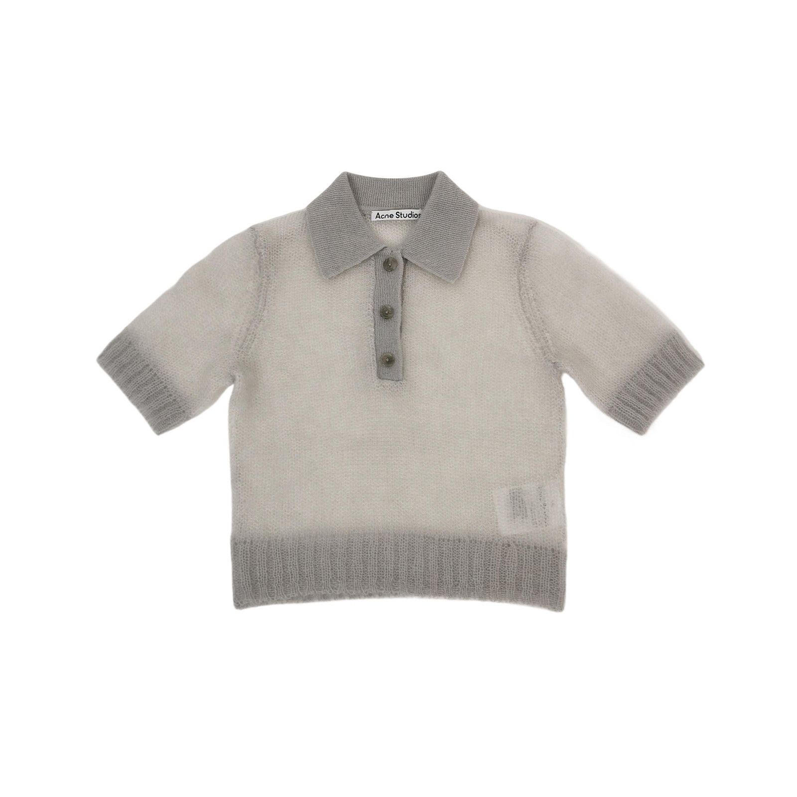 Acne Studios Acne Studios XS Mohair Wool Collared Knit Sweater Size XS / US 0-2 / IT 36-38 - 1 Thumbnail