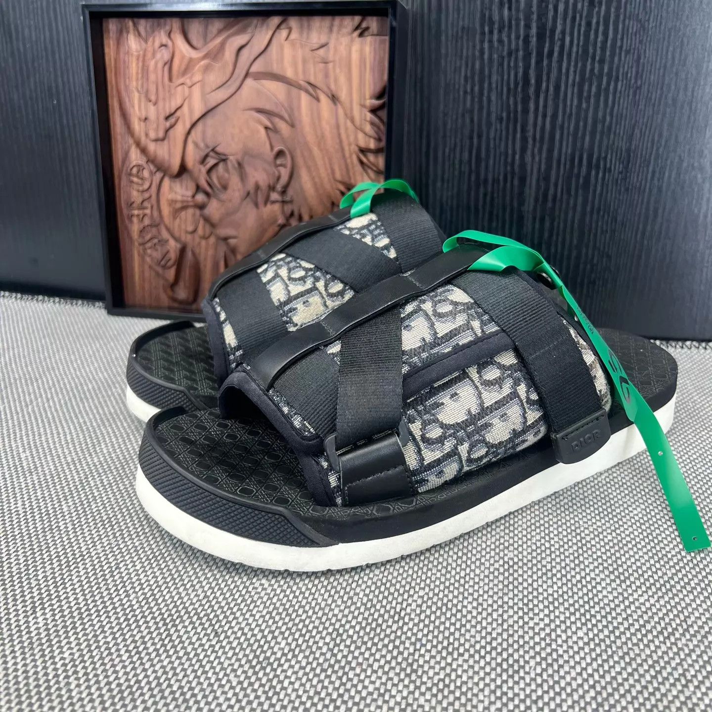 Dior dior Alpha Oblique All Over Print Slipper 41.5 Size US 8.5 / EU 41-42 - 1 Thumbnail