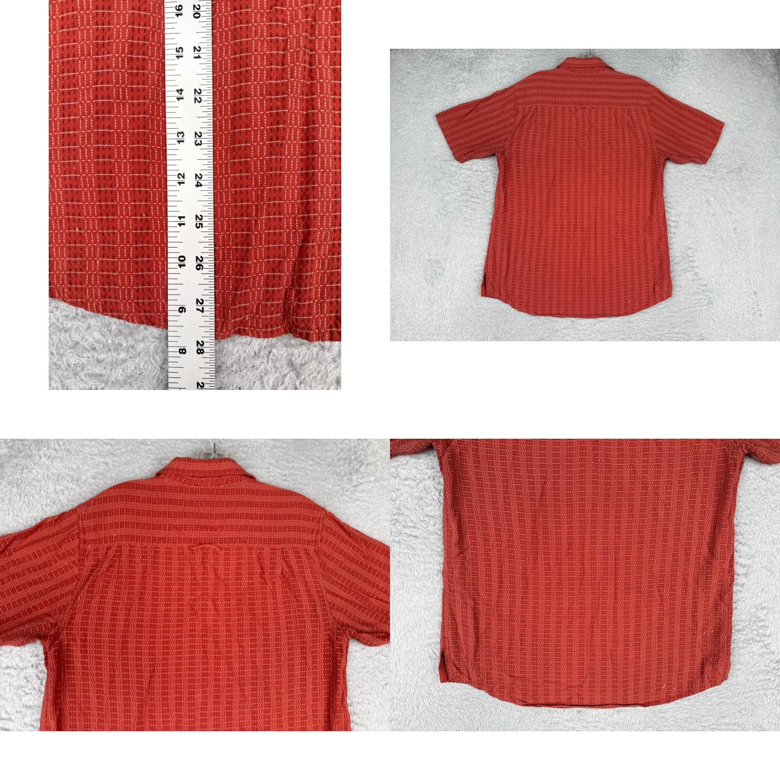 The North Face The North Face Shirt Men Medium Red Geometric Angler Vented Modal Blend Button-Up Pocketed Casual Wear Mens Regular Red Geometric Pattern 90s? Size US M / EU 48-50 / 2 - 9 Thumbnail