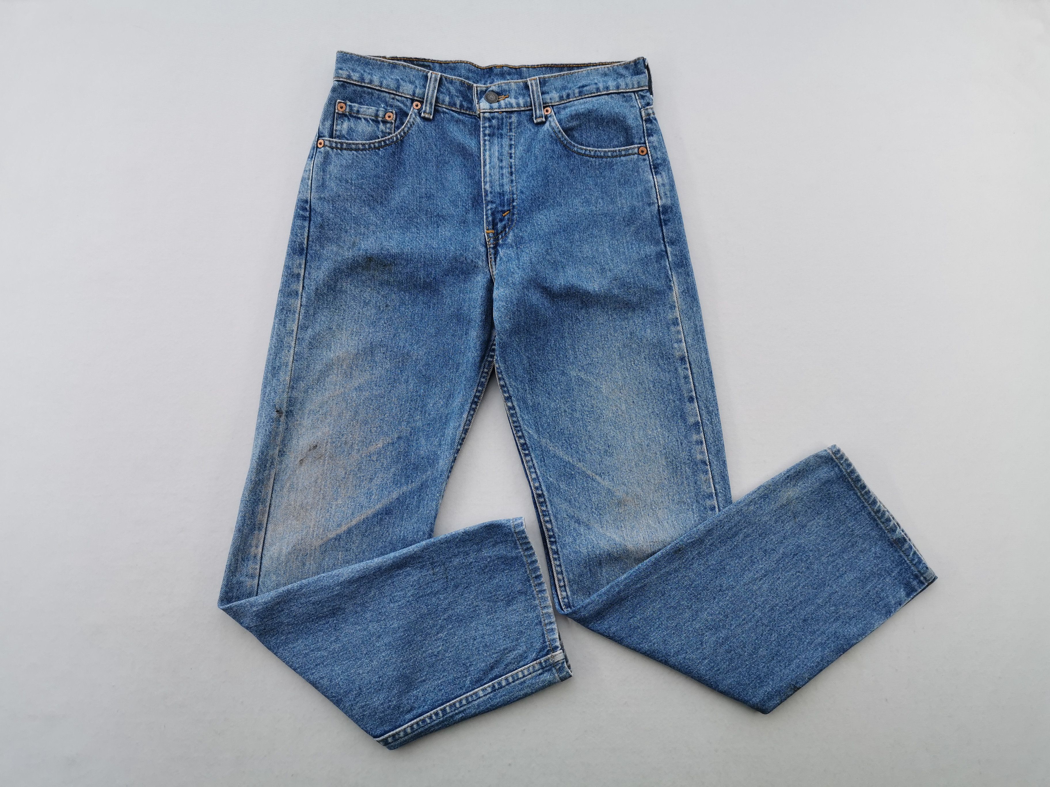 Levi's Distressed Vintage 90s Levis Lot 505 Denim Made In USA Size US 30 / EU 46 - 4 Thumbnail