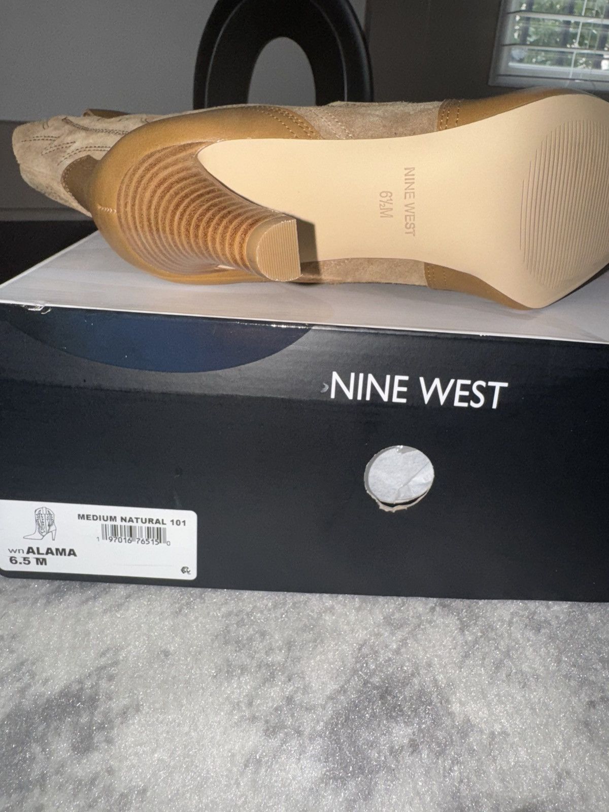Nine West Nine West Tan Heeled Boots Size US 6.5 / IT 36.5 - 4 Thumbnail