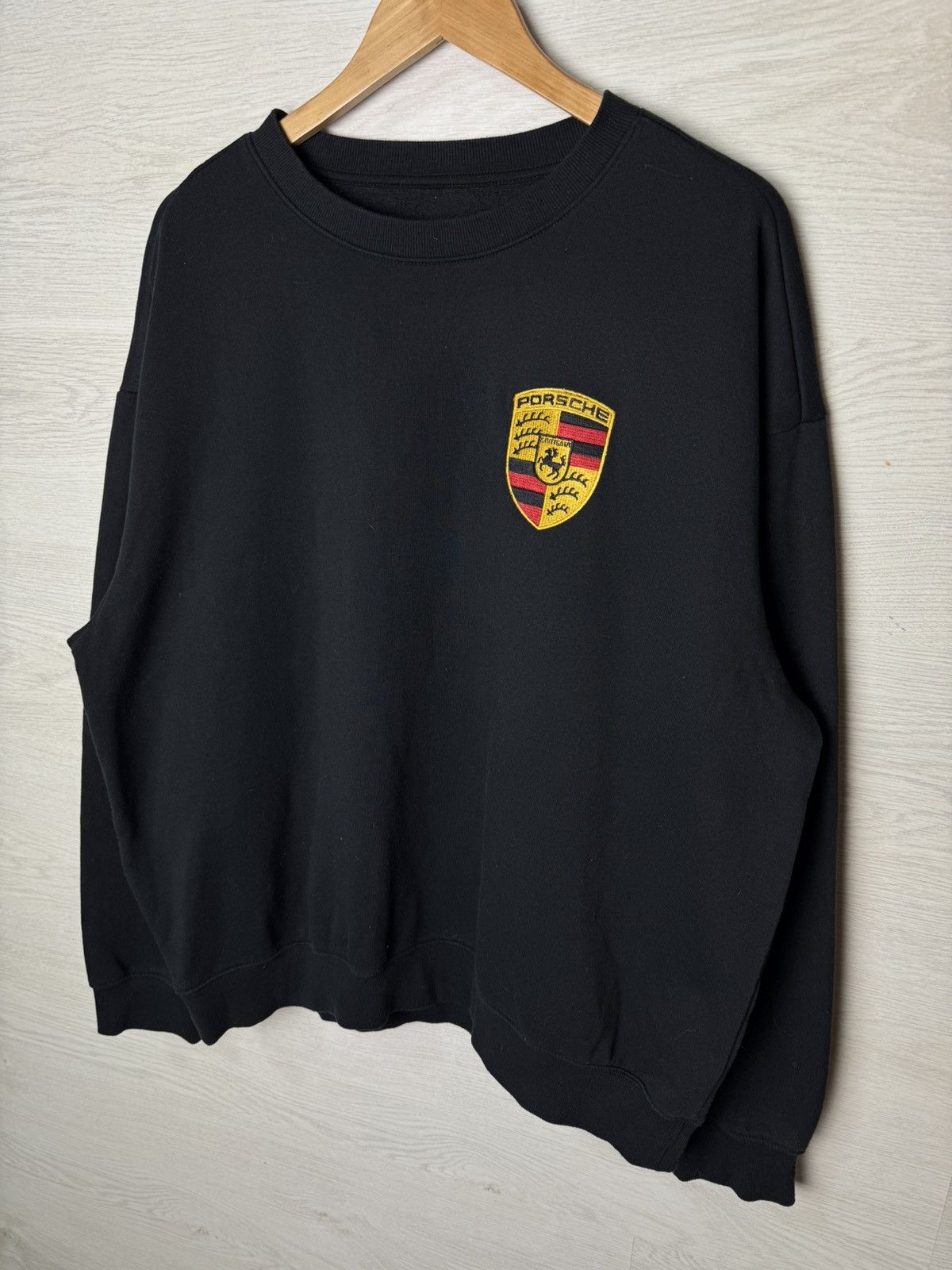 Vintage Vintage Porsche Logo Sweatshirt Racing Size US XL / EU 56 / 4 - 3 Thumbnail