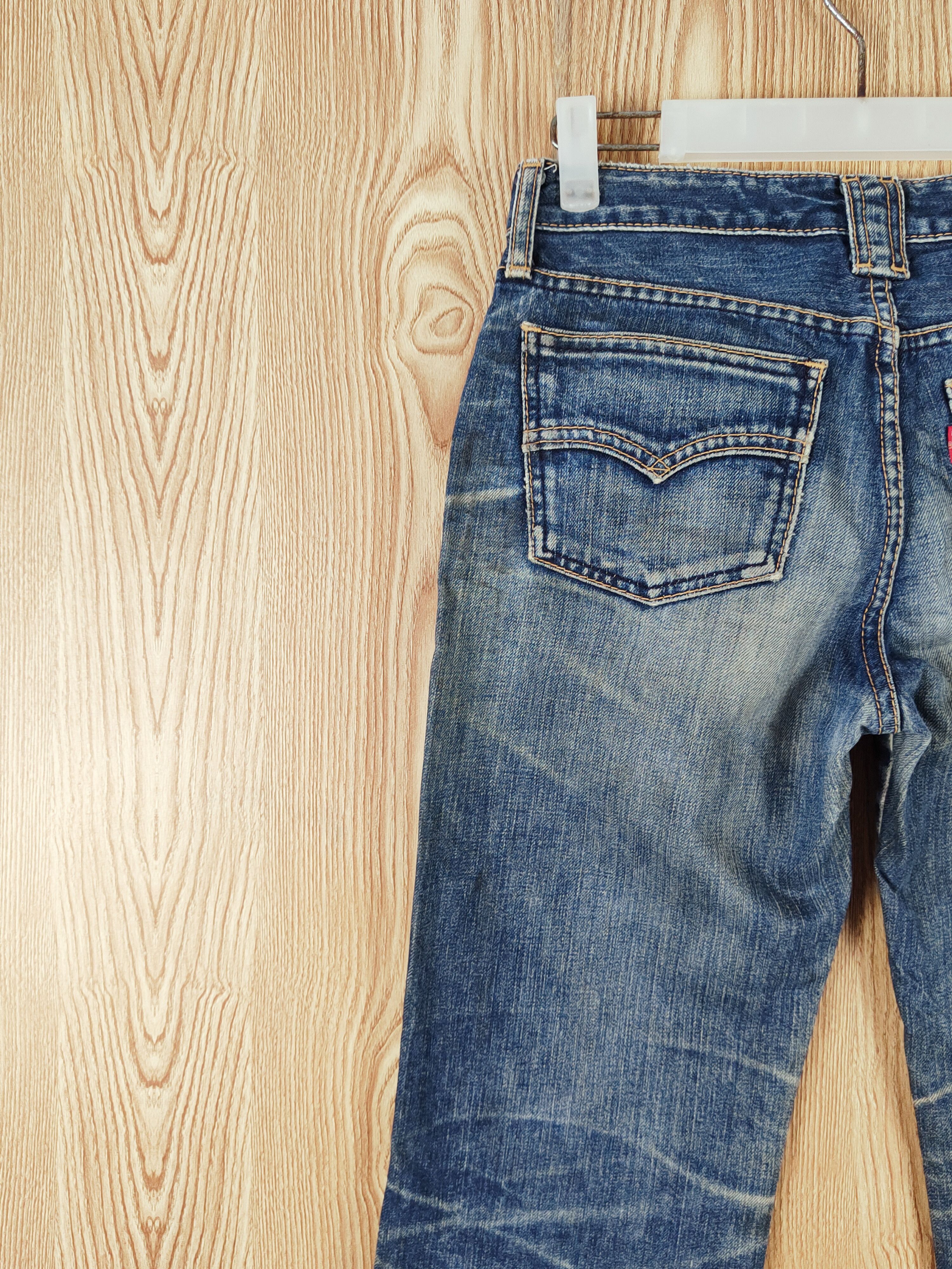 Levi's Levi's Dark Blue Distressed Ripped Jeans #W611 Size 28" / US 6 / IT 42 - 8 Thumbnail
