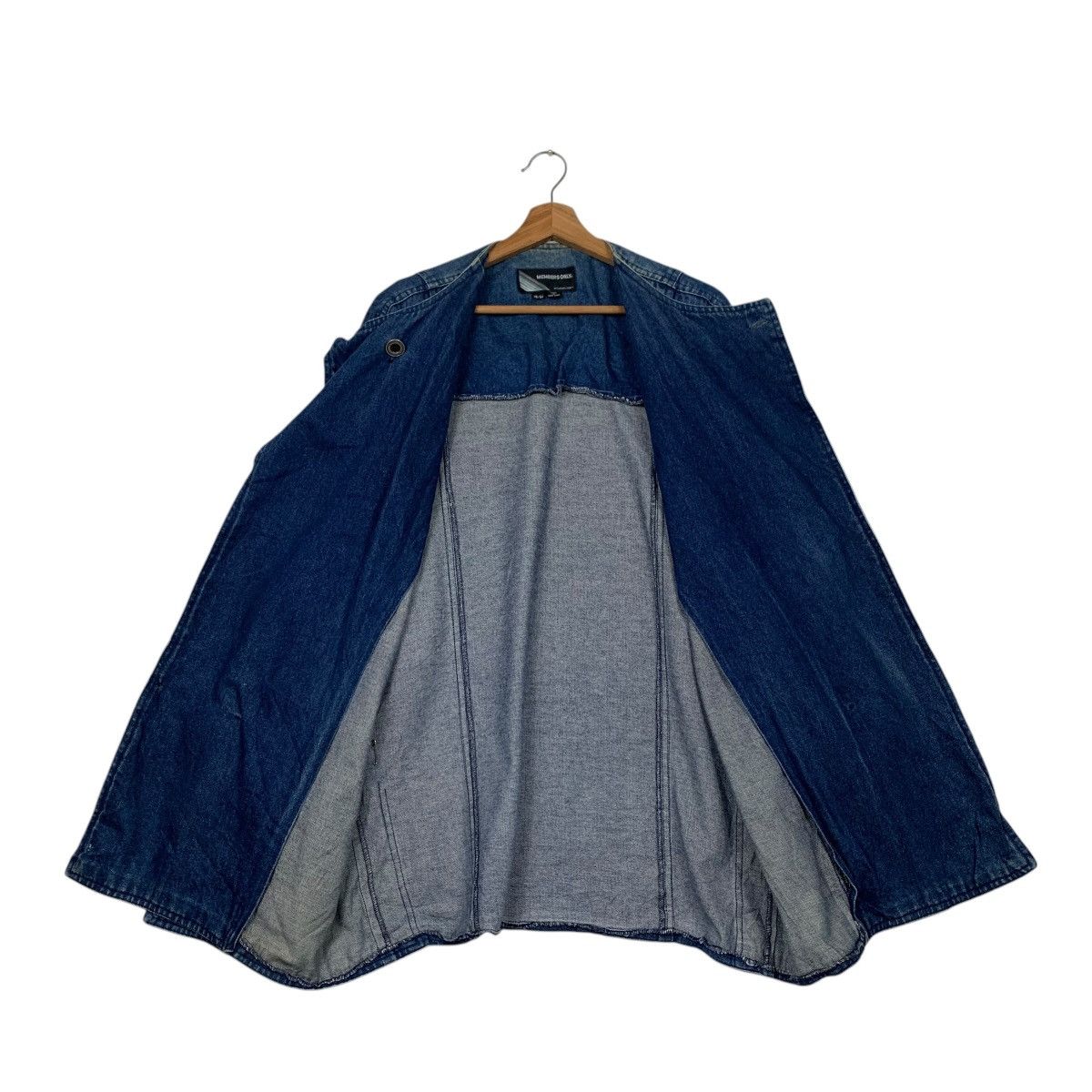 Japanese Brand MEMBERS ONLY Denim Casual Jacket Jean Jacket #2188-C97 Size US L / EU 52-54 / 3 - 11 Thumbnail