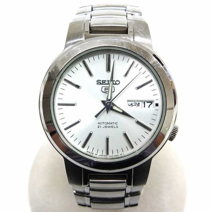 Seiko SEIKO SEIKO5 Day Date Watch 7S26-02N0 Automatic Winding | Grailed