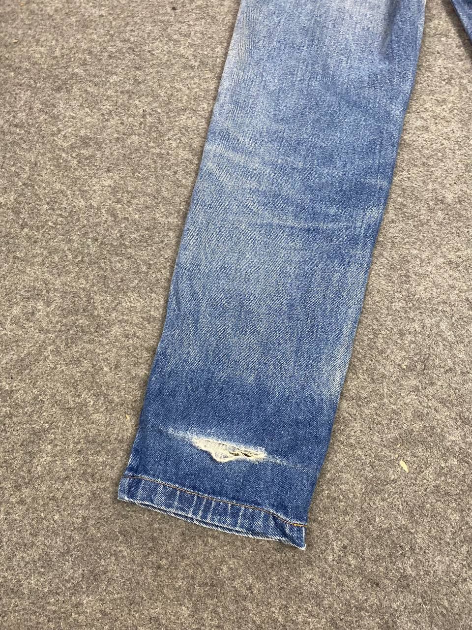 Japanese Brand japanese brand distressed denim nice design Size US 33 - 5 Thumbnail