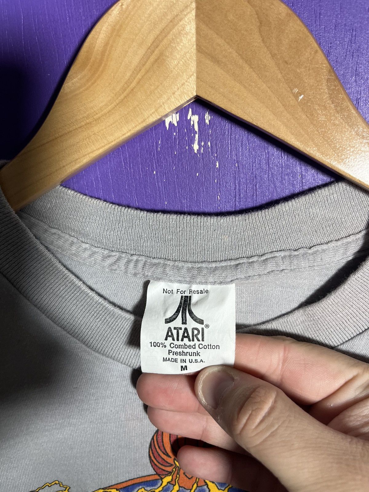 Vintage Vintage 1982 Atari berzerk video game t-shirt Size US M / EU 48-50 / 2 - 4 Thumbnail