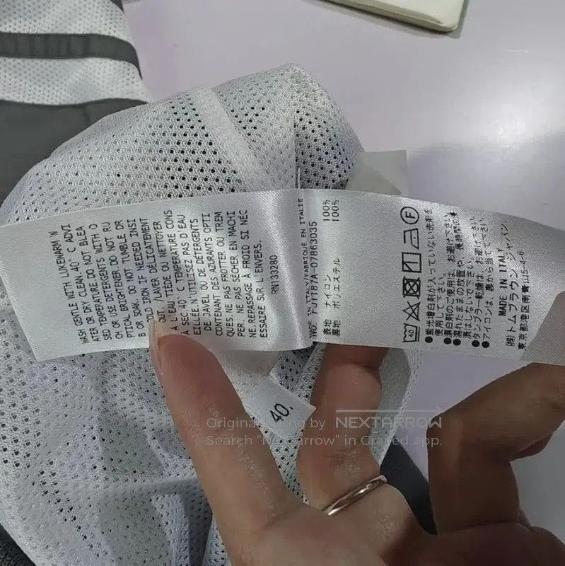 Thom Browne Thom Browne Gray Nylon Women's Jacket . Size S / US 4 / IT 40 - 7 Thumbnail