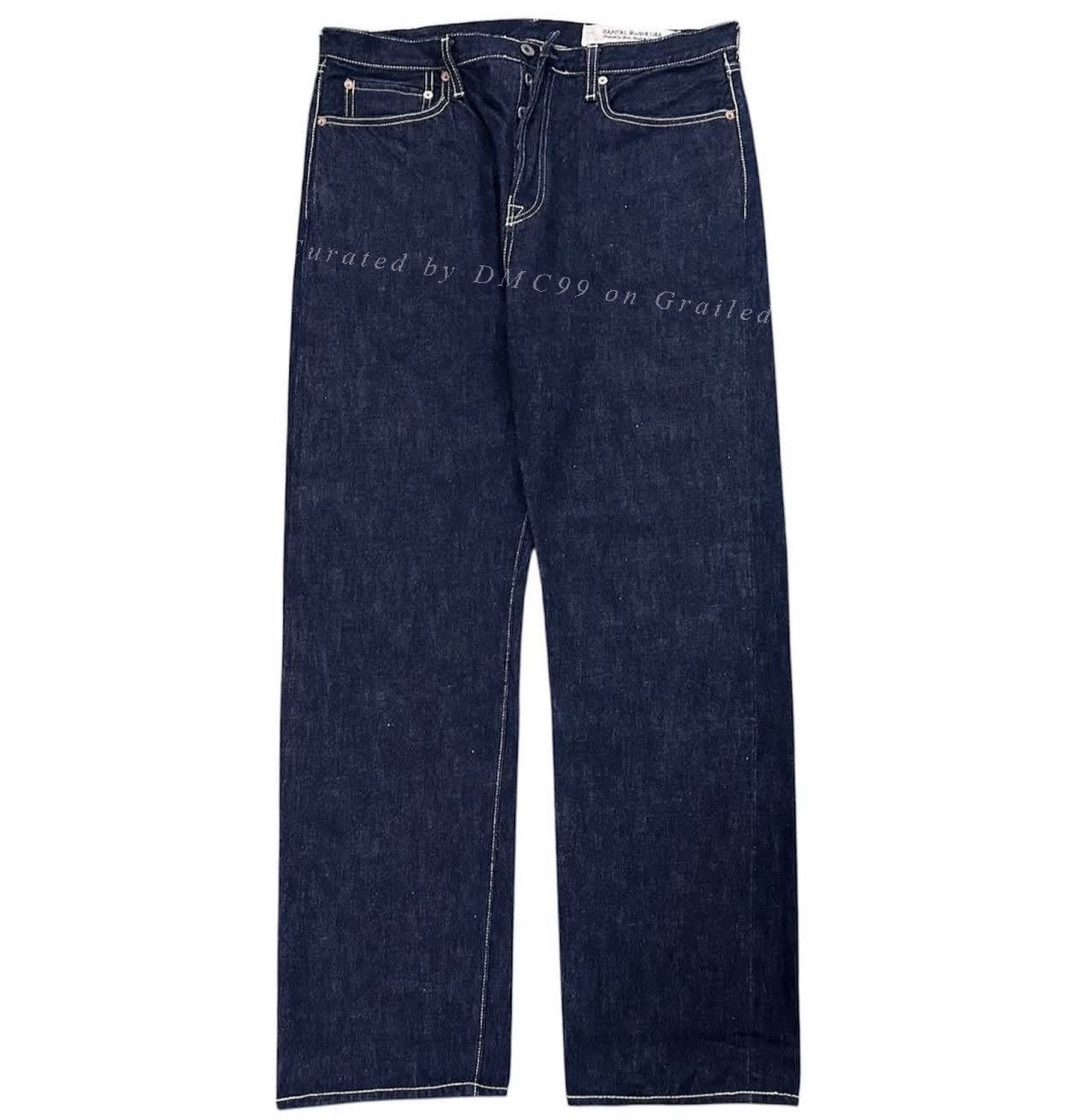 Vintage Kapital 14oz 5P Monkey CISCO Selvedge Denim Size US 30 / EU 46 - 1 Thumbnail