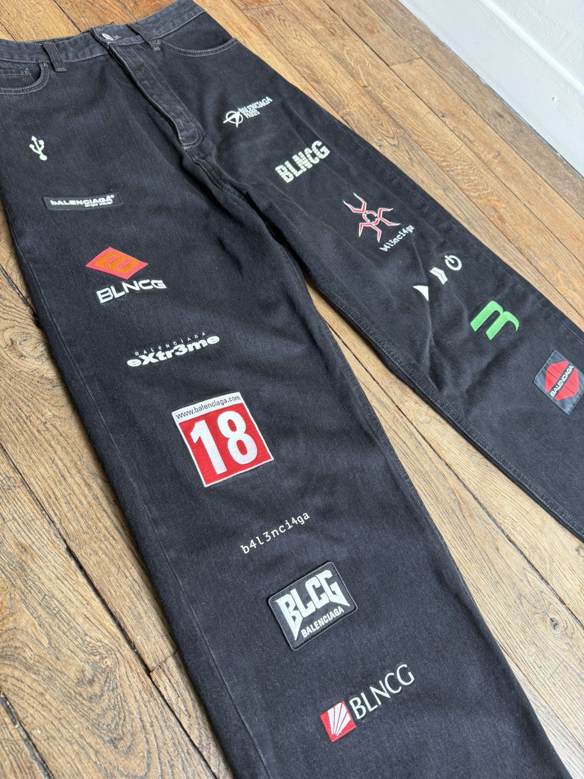 Balenciaga Balenciaga gamer baggy jeans Size US 28 / EU 44 - 3 Thumbnail