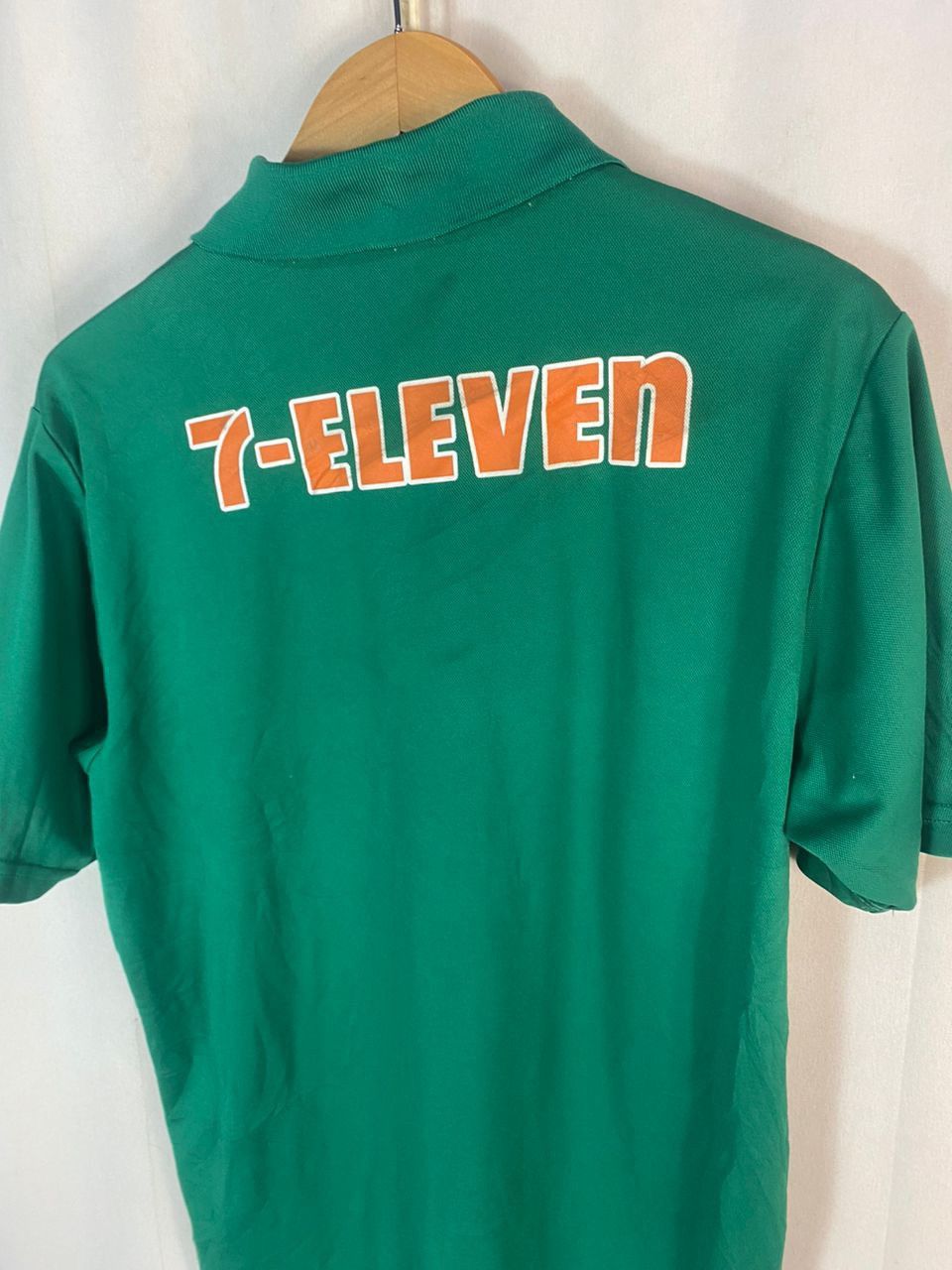 Japanese Brand × Uniform Wares × Vintage Vintage 7 eleven uniform polo shirt Size US L / EU 52-54 / 3 - 8 Thumbnail