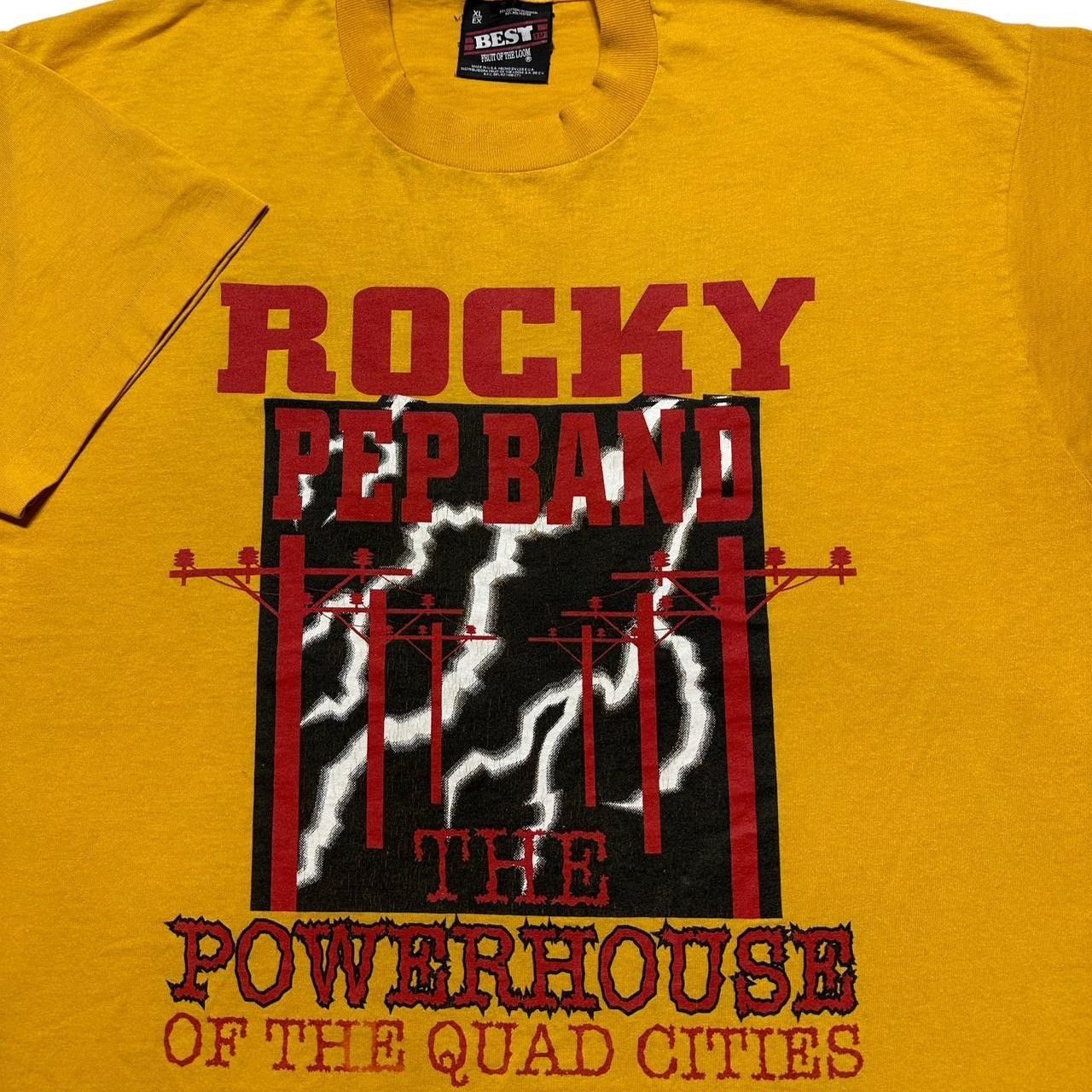 Fruit Of The Loom × Vintage Vintage Rocky Powerhouse Lightning T-Shirt Size US XL / EU 56 / 4 - 3 Thumbnail
