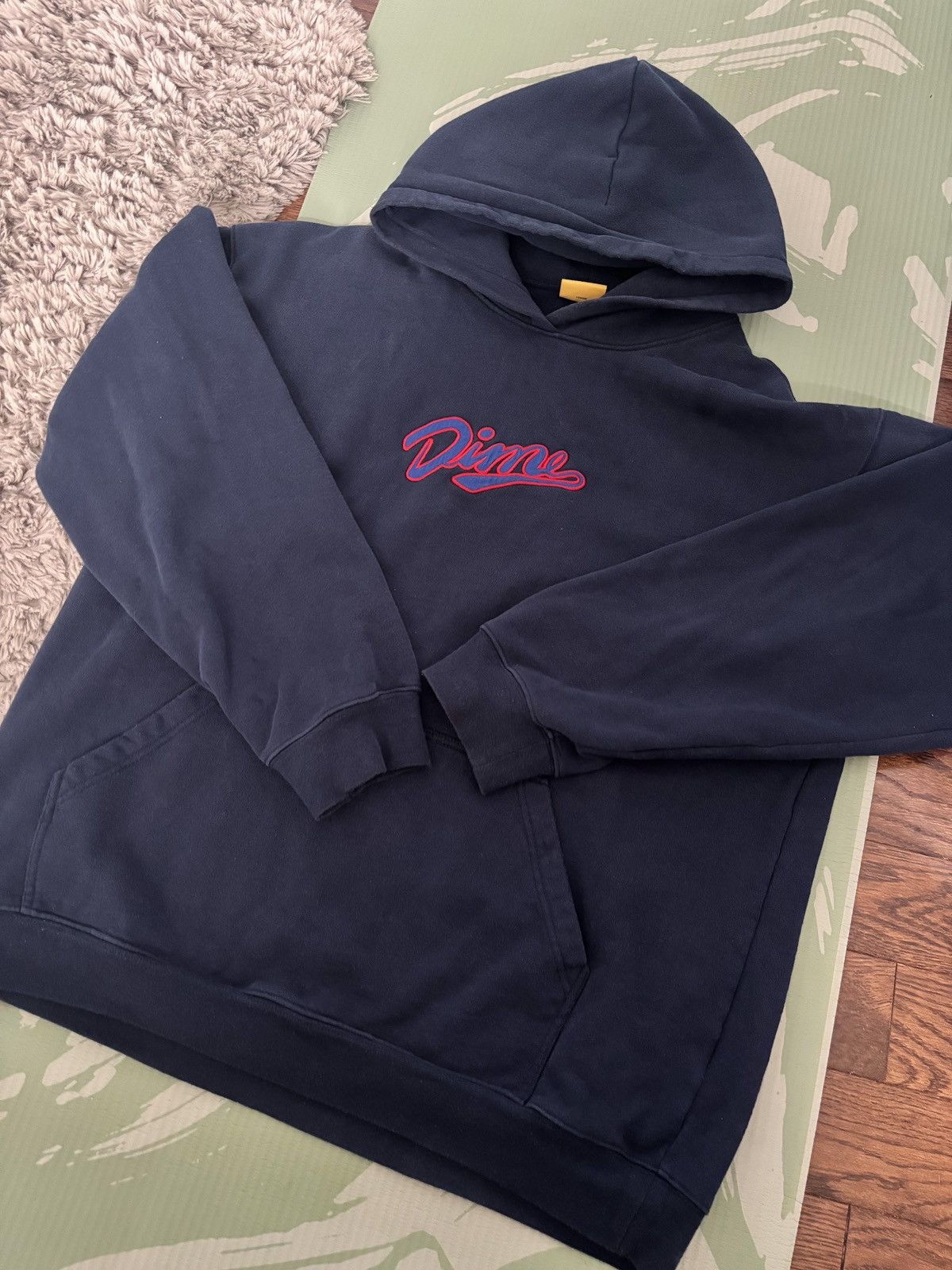 Dime Dime Baggy Hoodie 💙 Size US XXL / EU 58 / 5 - 1 Thumbnail