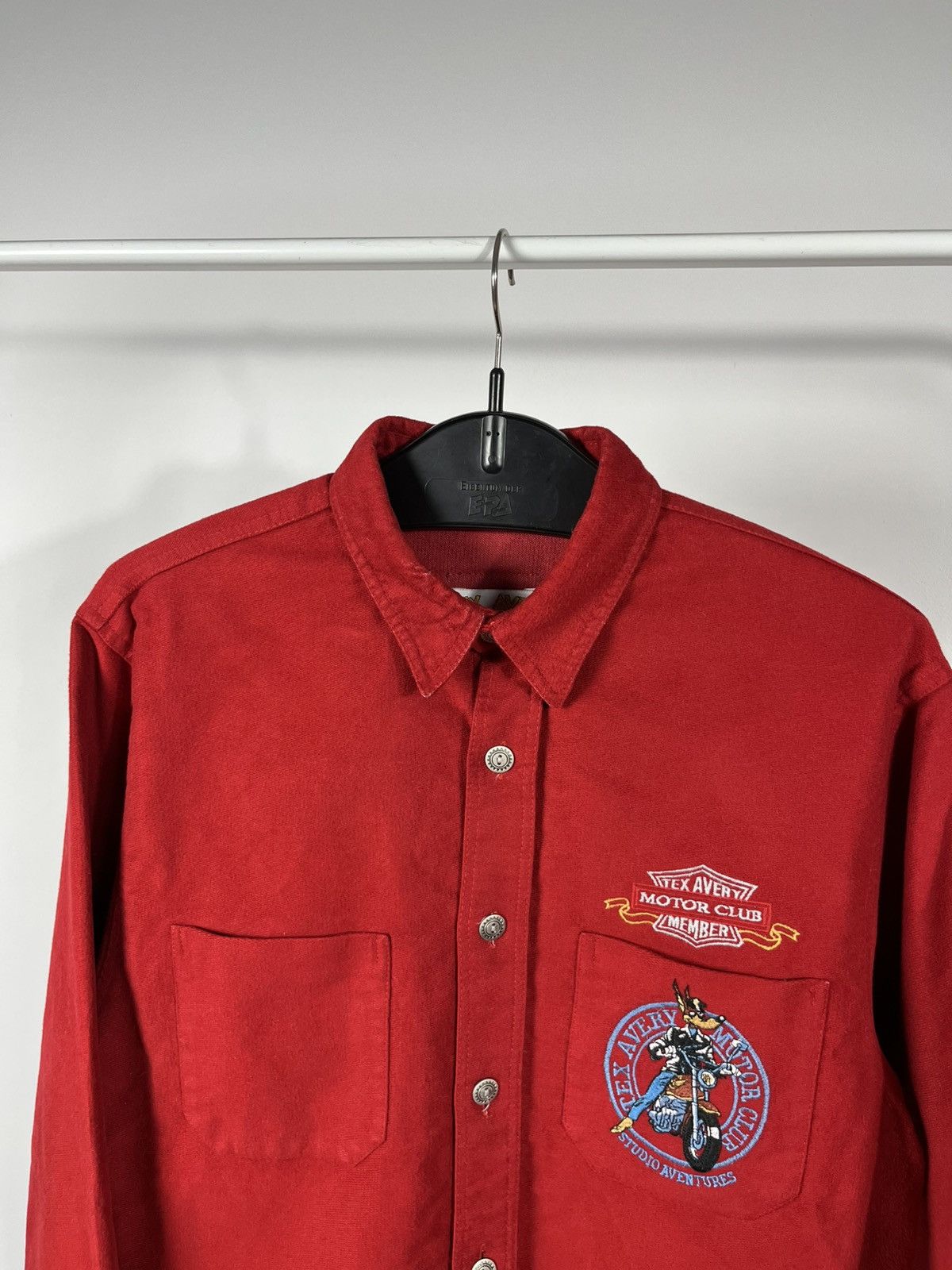 Other Tex Avery Motor Club Red Button Up Shirt Studio Aventures M Size US M / EU 48-50 / 2 - 4 Thumbnail