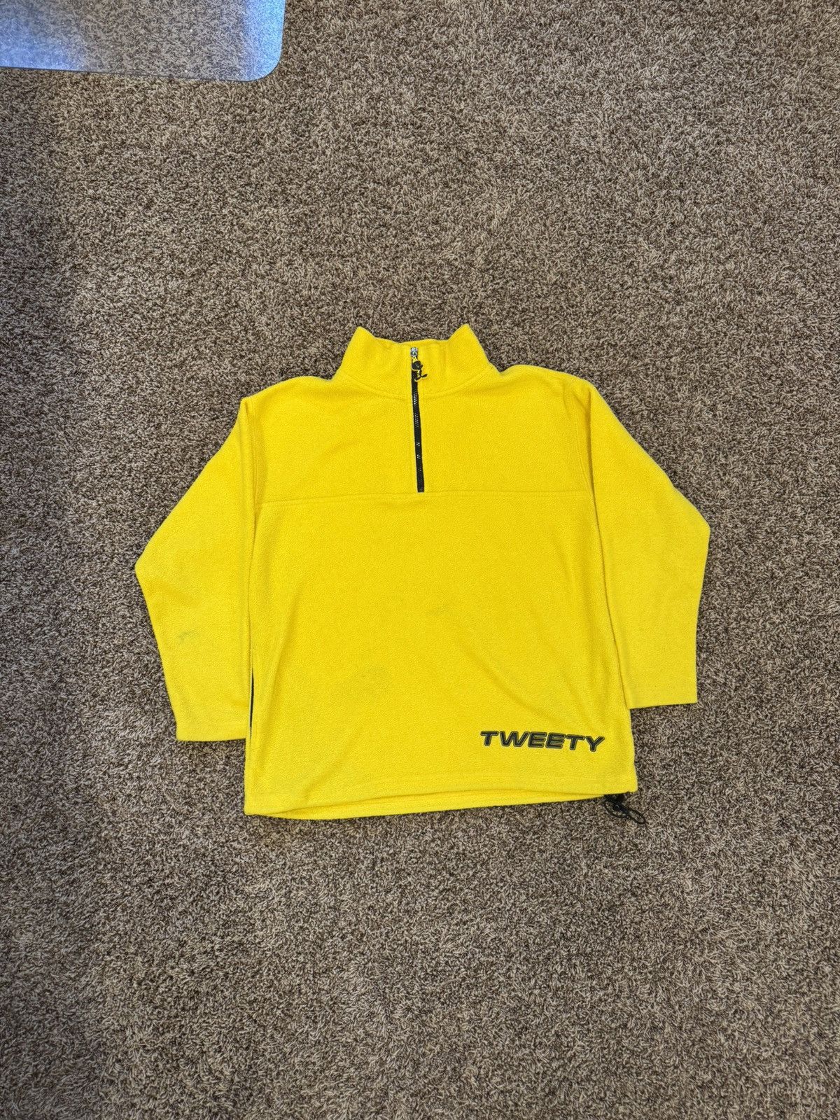 Warner Bros Vintage 1999 tweety fleece medium Size US M / EU 48-50 / 2 - 1 Thumbnail