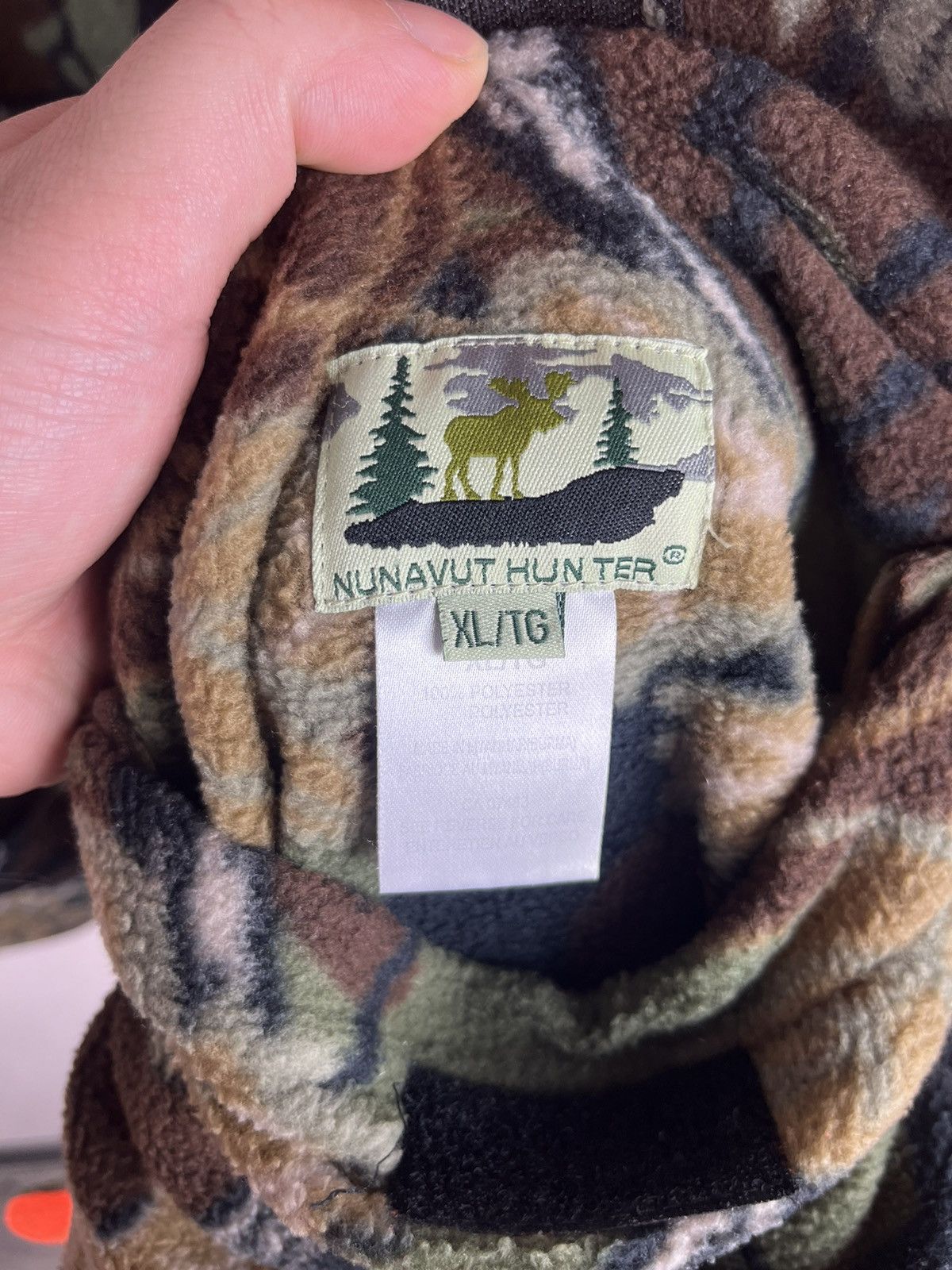 Carhartt Nunavut Hunter Real Tree Reversible Fleece Vest Jacket Size US XL / EU 56 / 4 - 6 Thumbnail