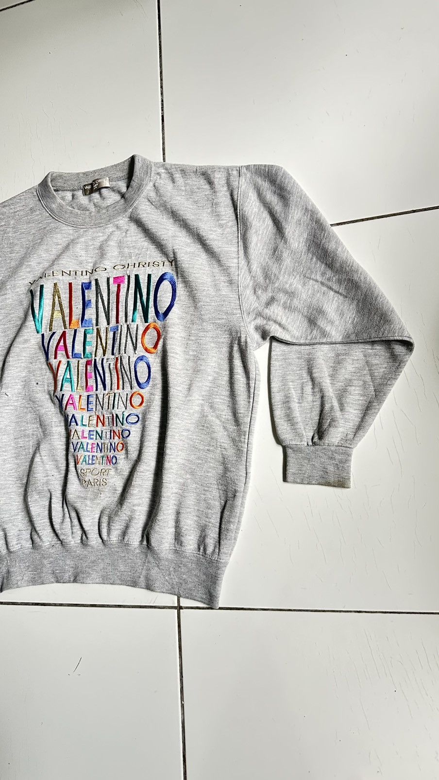 Valentino Valentino christy sport paris crewneck Size US M / EU 48-50 / 2 - 3 Thumbnail