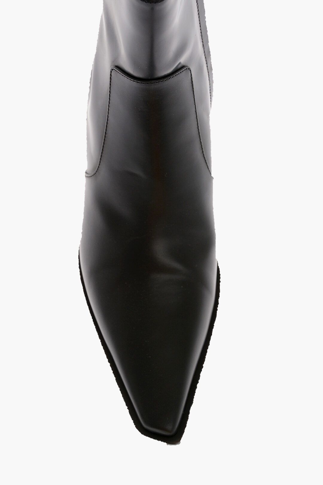 Bottega Veneta og1mm0825 Leather Tokyo Western Booties in Black Size US 8.5 / IT 38.5 - 5 Thumbnail