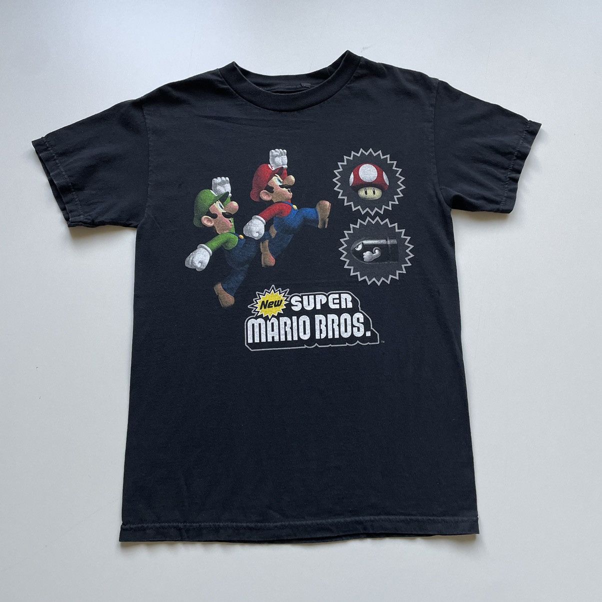 Vintage Vintage 2000s Super Mario Bros Nintendo Graphic T Shirt