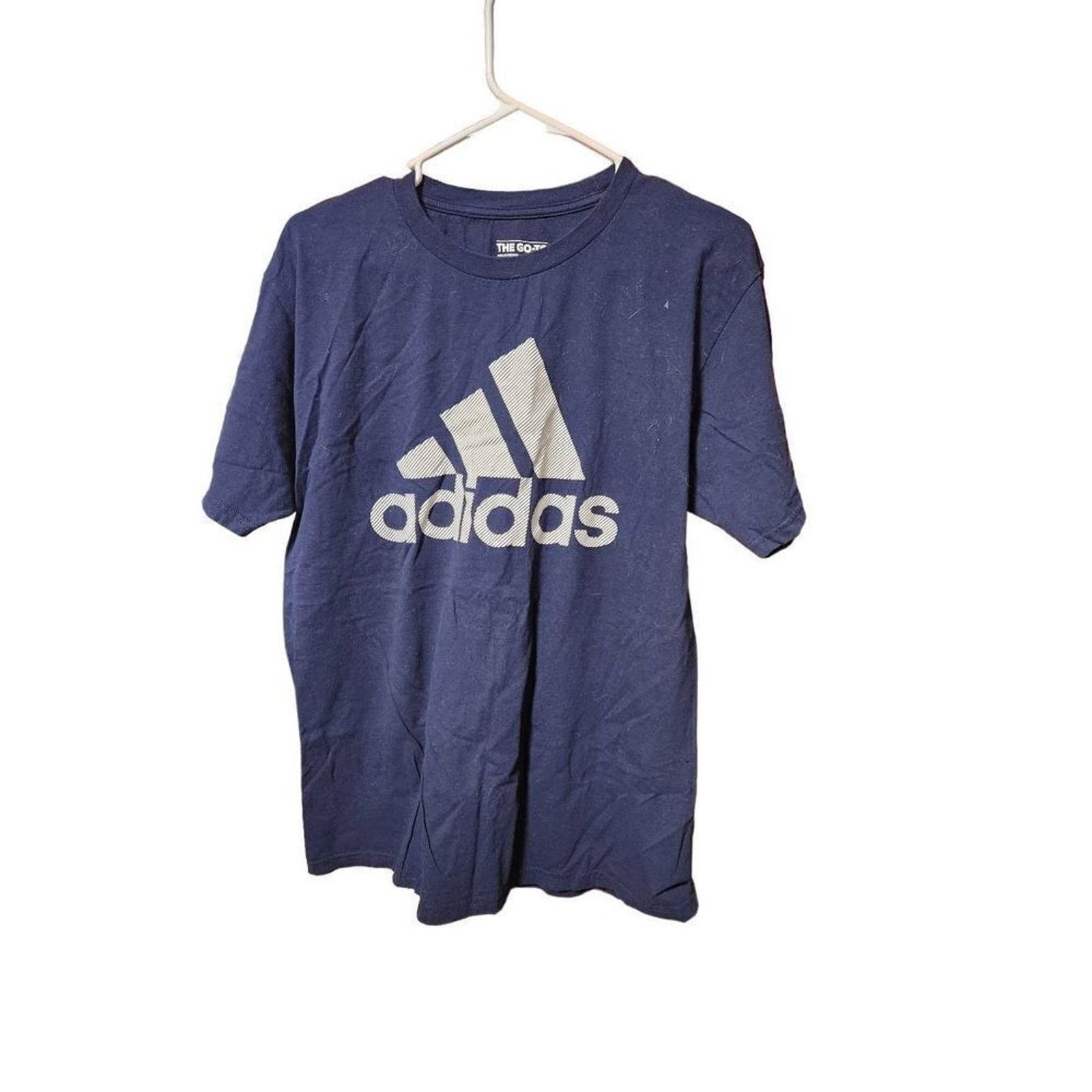 Adidas Adidas L blue shirt t-shirt Size US L / EU 52-54 / 3 - 1 Thumbnail