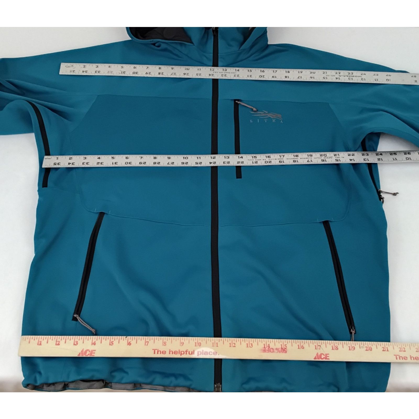 Other Sitka Jetstream Softshell Jacket Men's L Blue Goretex Hooded Size US L / EU 52-54 / 3 - 10 Thumbnail