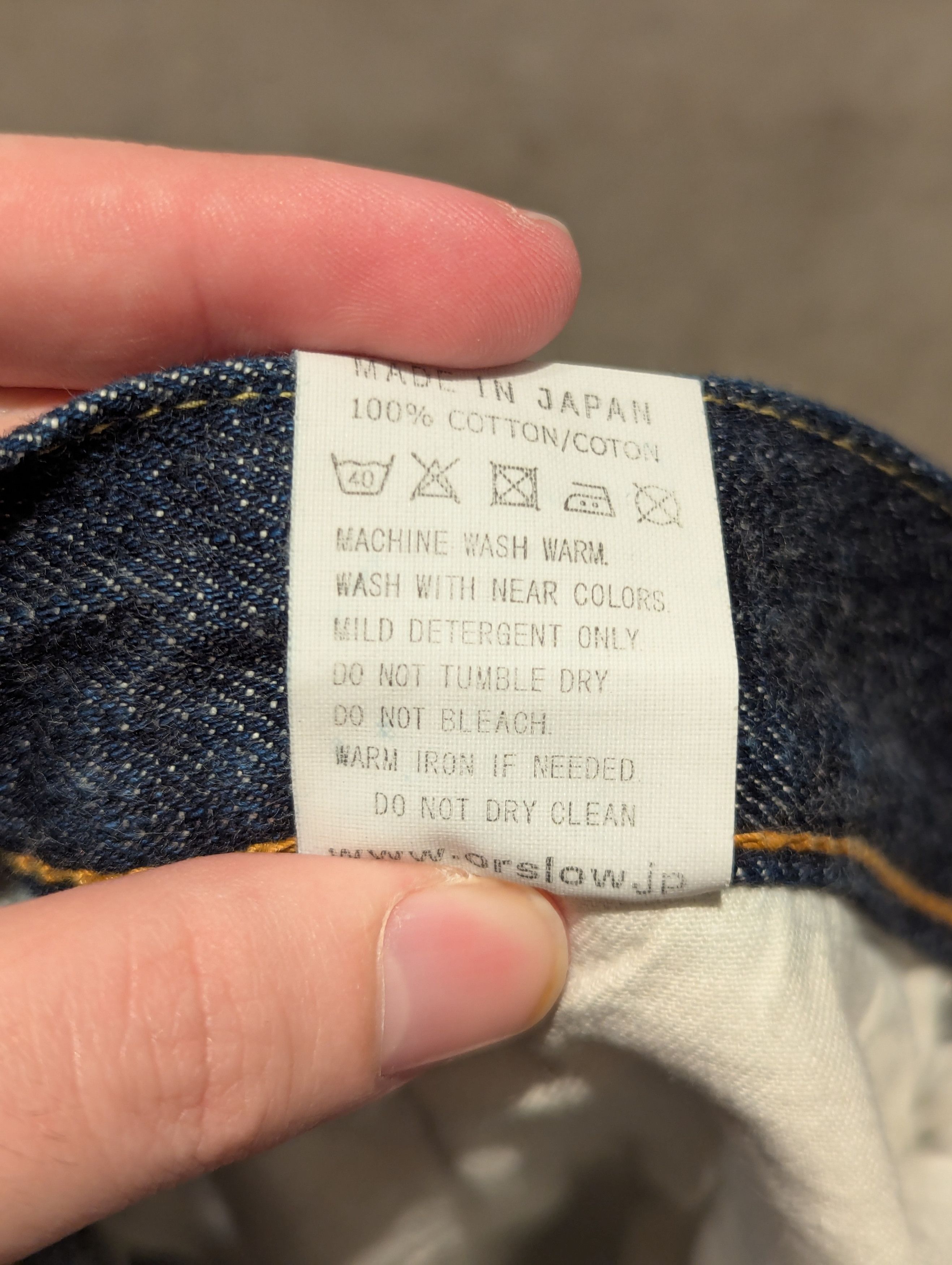 Orslow Lot 107 Jeans Size US 30 / EU 46 - 9 Thumbnail