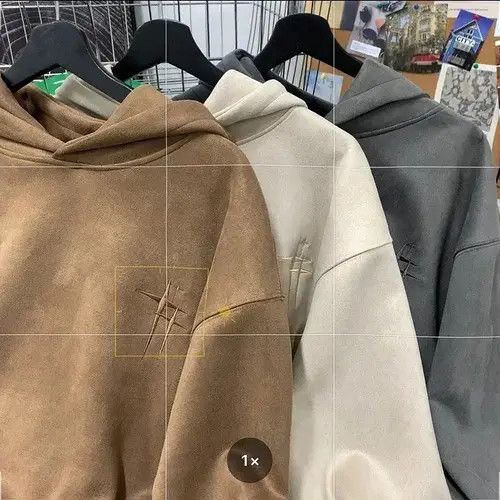 image of Vintage American New Heavy Suede Sweater in Brown, Men's (Size XL)