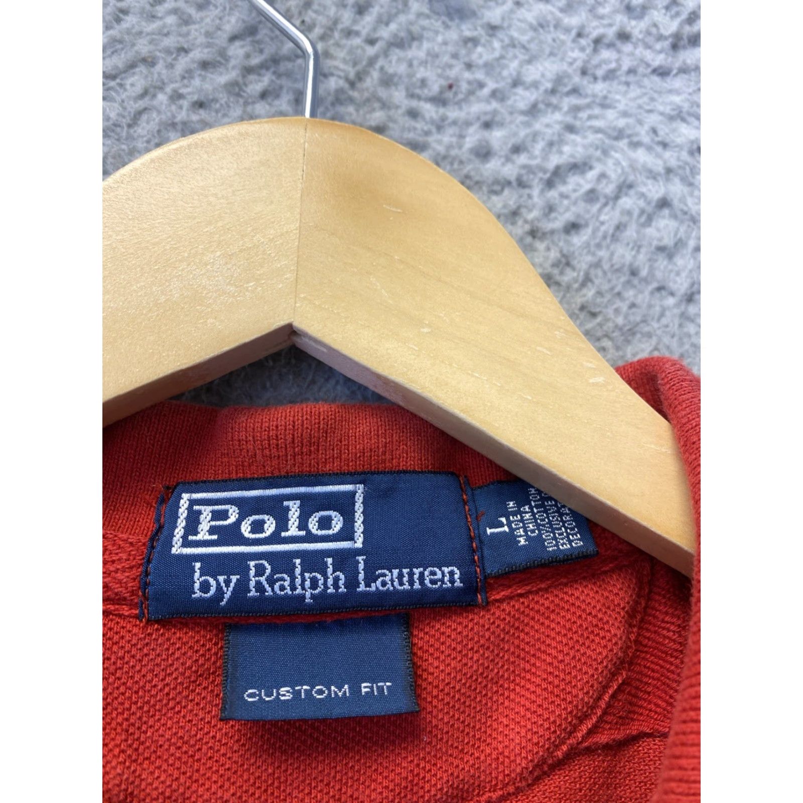 Polo Ralph Lauren VINTAGE Polo Ralph Lauren Sportsman Hunting Shooting Shirt L Red Slim Fit Retro 90s Mens Size US L / EU 52-54 / 3 - 5 Thumbnail